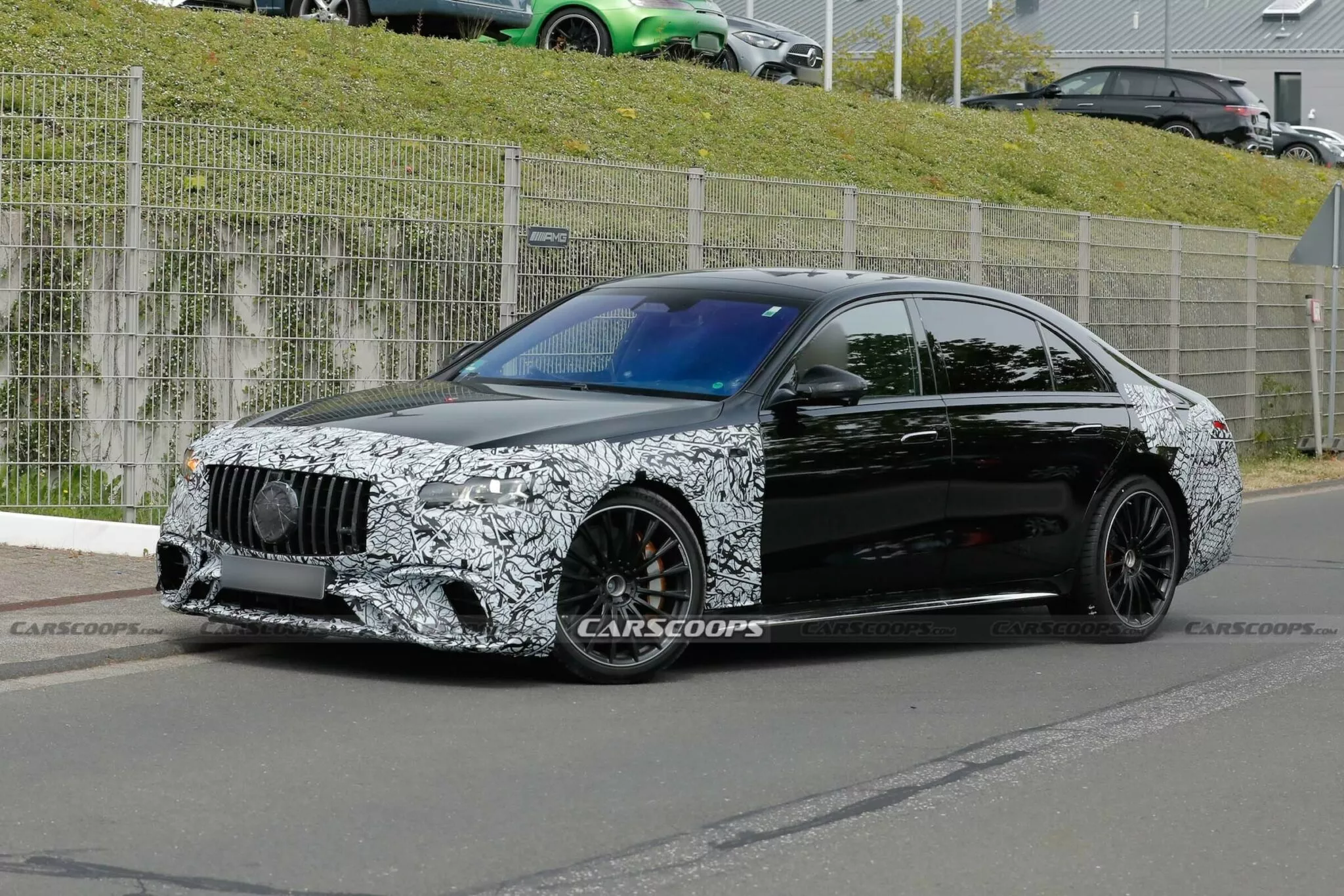 مرسيدس AMG اس كلاس 2026 فيس ليفت تظهر لأول مرة أثناء اختبارها مرسيدس AMG اس كلاس 2026 فيس ليفت تظهر لأول مرة أثناء اختبارها 1