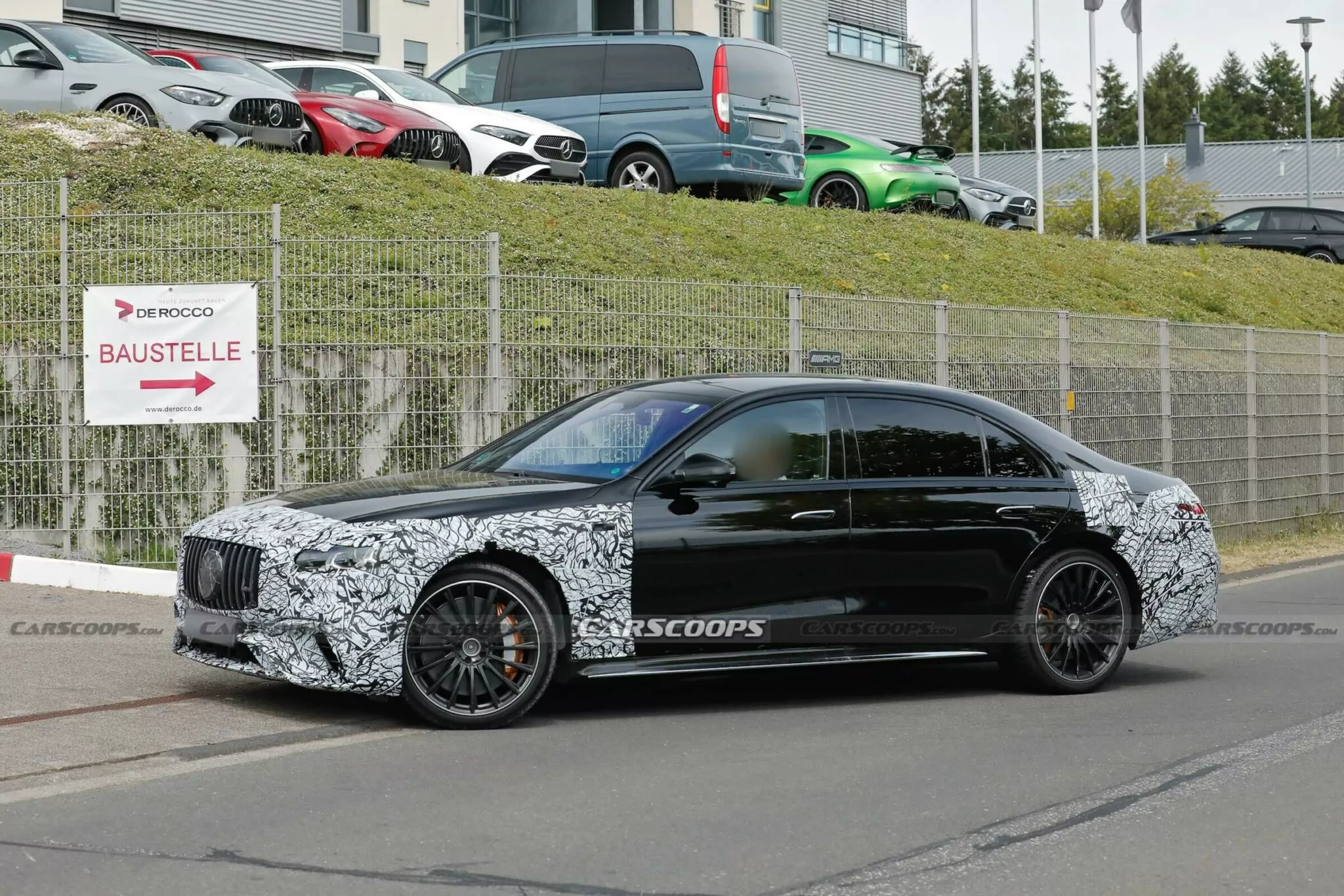 مرسيدس AMG اس كلاس 2026 فيس ليفت تظهر لأول مرة أثناء اختبارها مرسيدس AMG اس كلاس 2026 فيس ليفت تظهر لأول مرة أثناء اختبارها 6