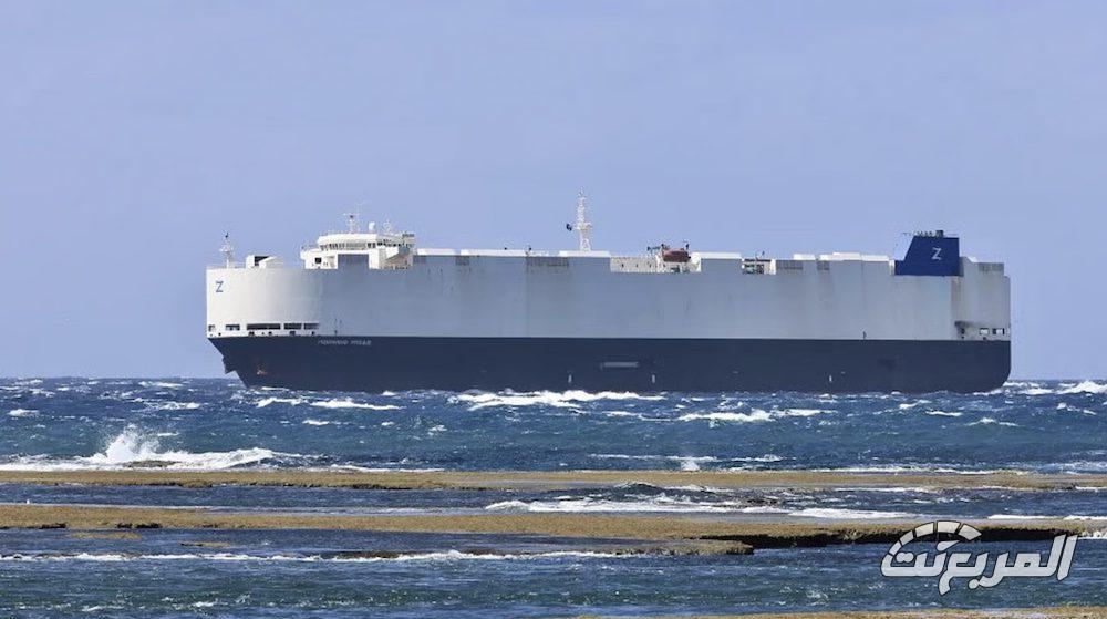 اشتعال سفينة محملة بـ 3000 سيارة صينية قرب السواحل الأمريكية