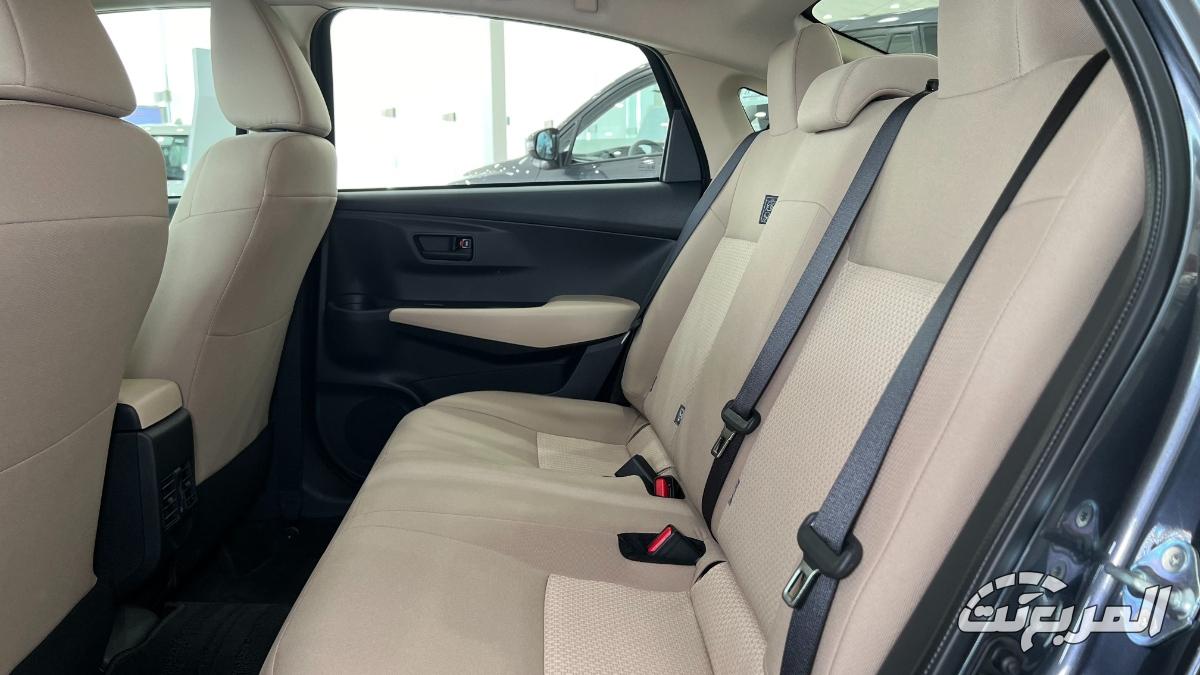 مقارنة يارس وكورولا 2025 16