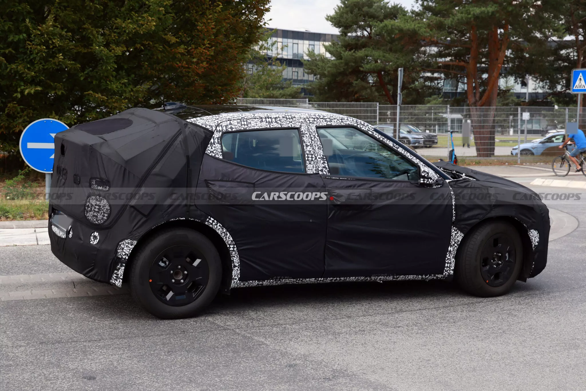 رصد أرخص وأصغر هيونداي كهربائية أثناء اختبارها 4