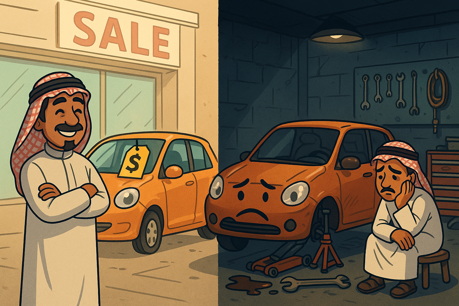 سيارات سعرها مغري ولكن !