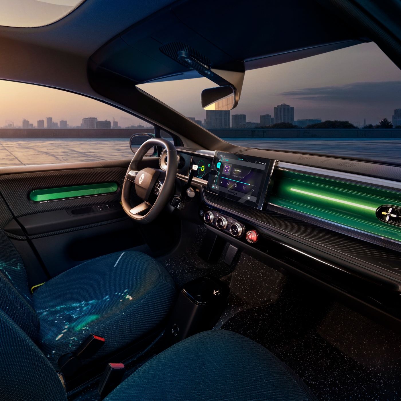 رينو توينجو ليجند تصور سيارة مرحة مستقبلية للمدن 7