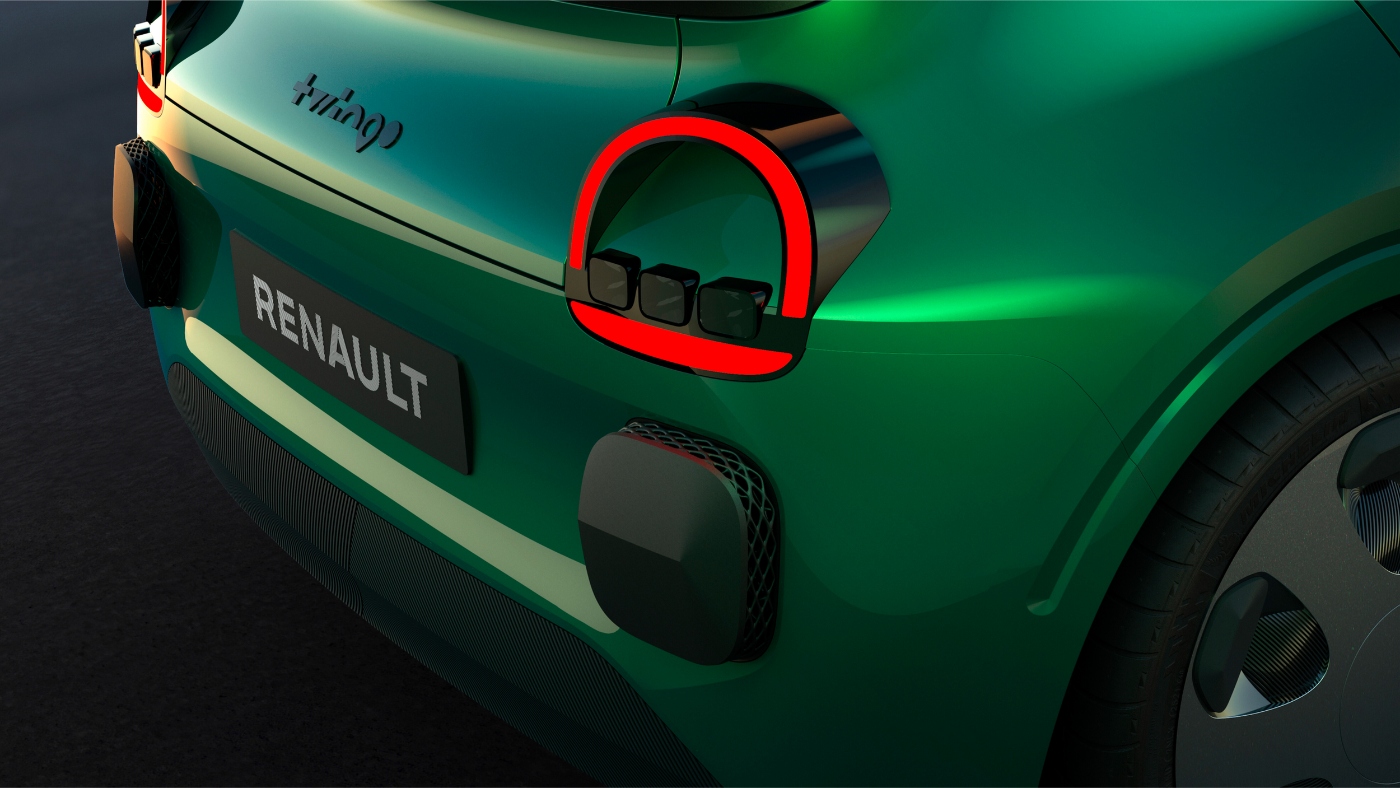 رينو توينجو ليجند تصور سيارة مرحة مستقبلية للمدن 5