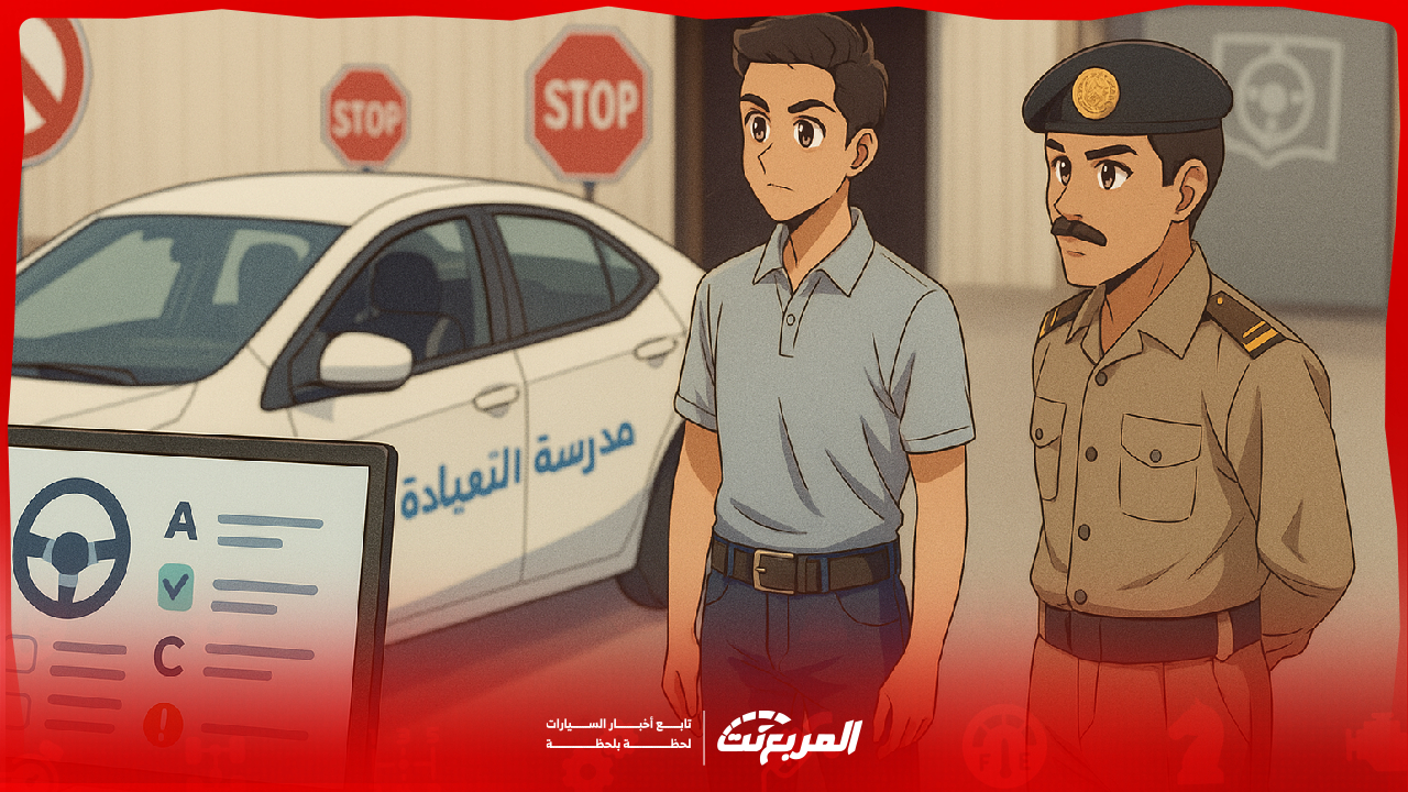 اجتياز امتحان المرور خطوة بخطوة للمبتدئين في السعودية