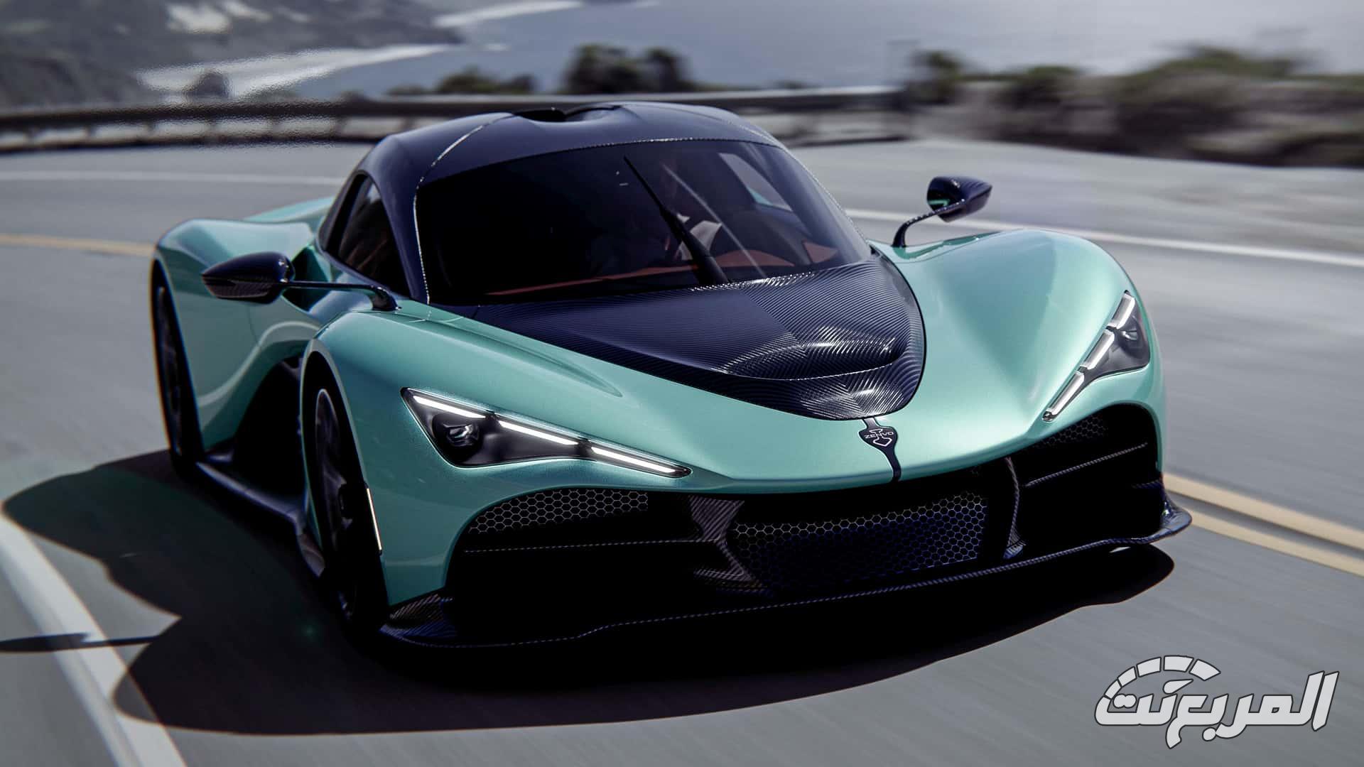 زينفو اورورا تور هي هايبركار دنماركية جديدة منافسة لبوجاتي توربيون بقوة 1850 حصان 8