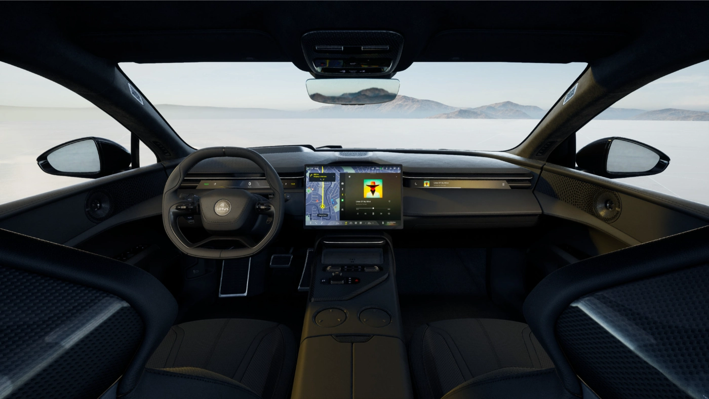 لوتس ايميا 600 2025 أرقام التسارع والمدى ومميزات الداخلية بالفئة القياسية 8