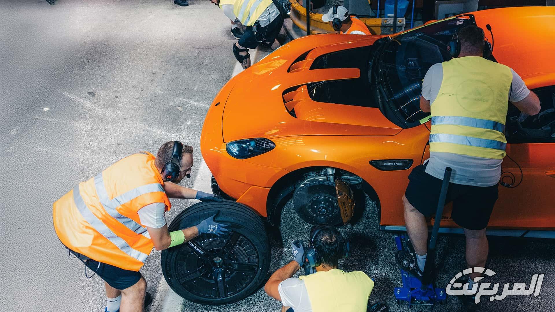 مرسيدس تحطم 25 رقماً قياسياً للسيارات الكهربائية في إنجاز غير مسبوق 12