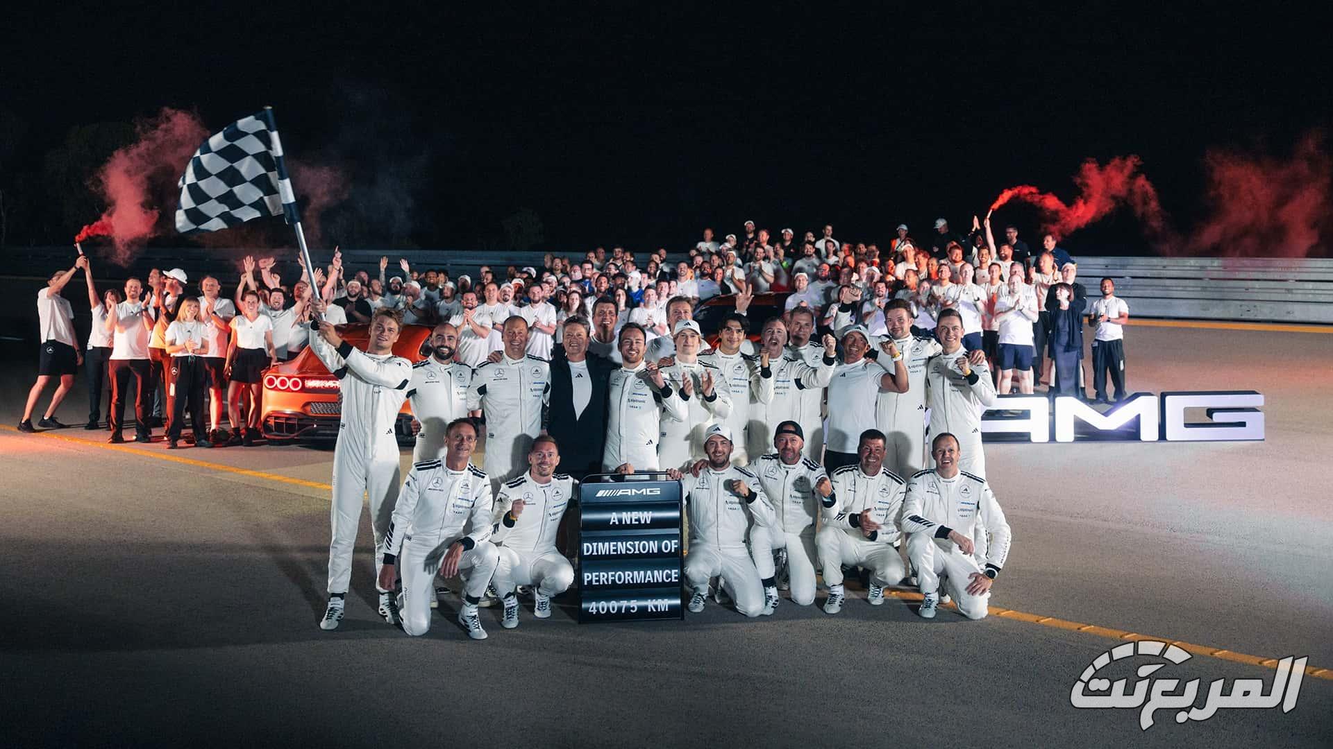 مرسيدس تحطم 25 رقماً قياسياً للسيارات الكهربائية في إنجاز غير مسبوق 2