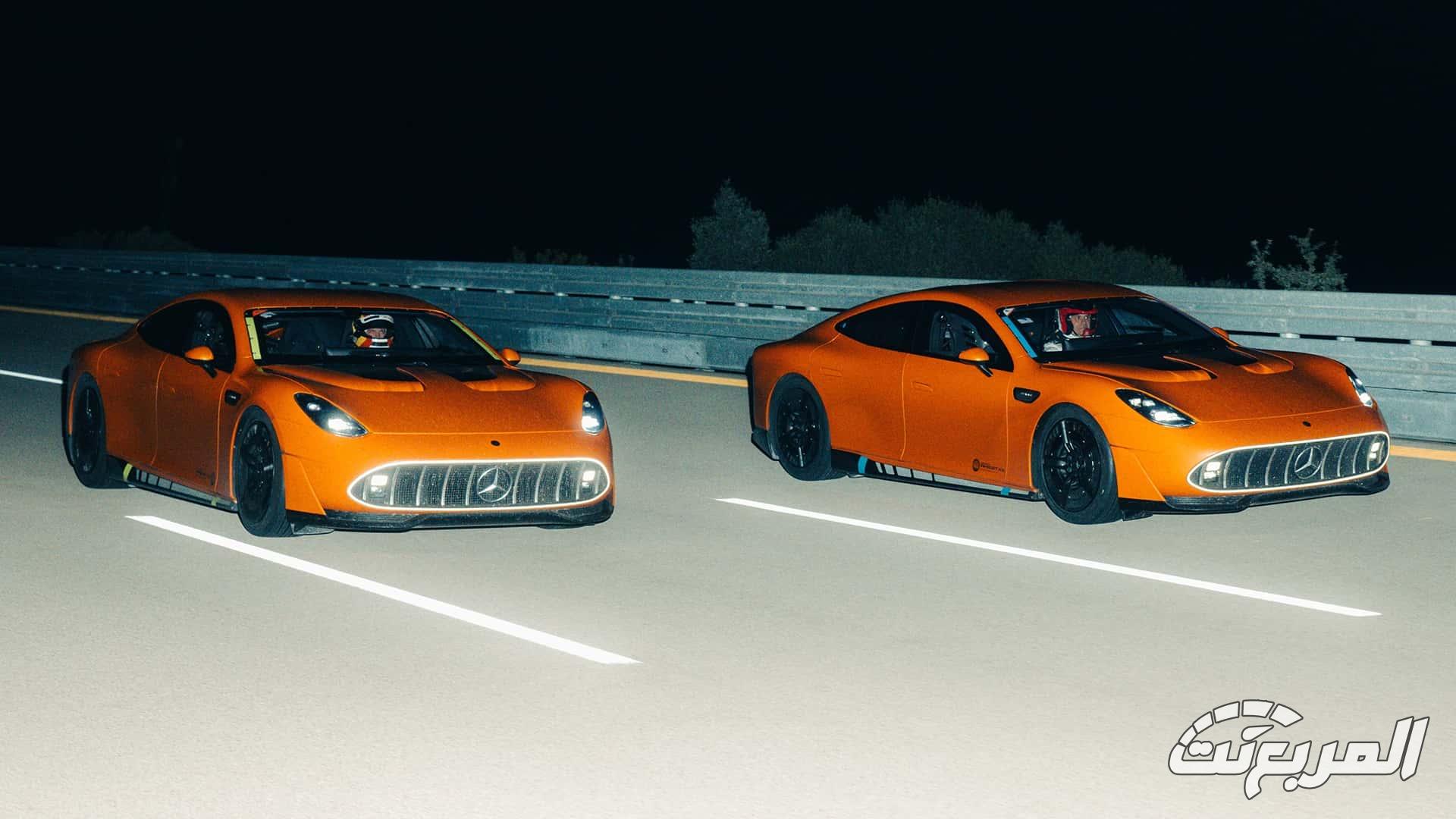 مرسيدس تحطم 25 رقماً قياسياً للسيارات الكهربائية في إنجاز غير مسبوق 1