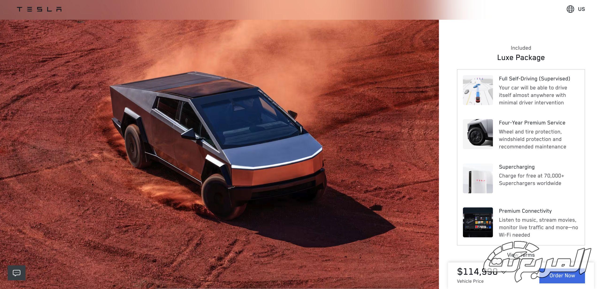 زيادة حادة في سعر تيسلا سايبرتراك رغم انهيار مبيعاتها 1