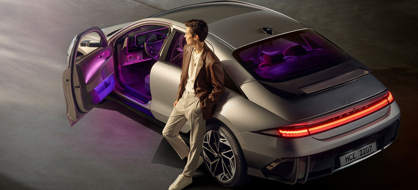 هيونداي ايونيك 6 2025.. سيدان كهربائية بتصميم لافت ومدى طويل ايونيك 6 2025 35