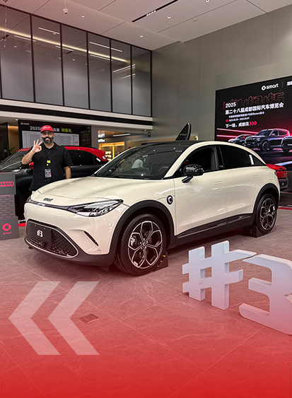 سيارات سمارت بتصميم مرسيدس و بصناعة جيلي 9