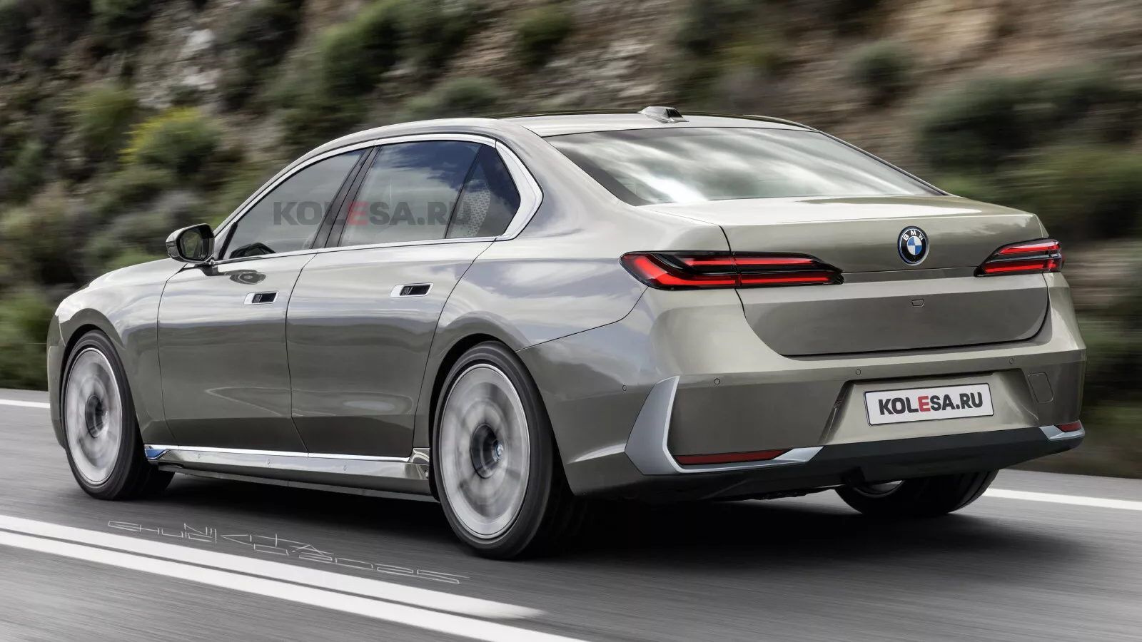 بي إم دبليو الفئة السابعة فيس ليفت تظهر بالشكل التخيلي 14