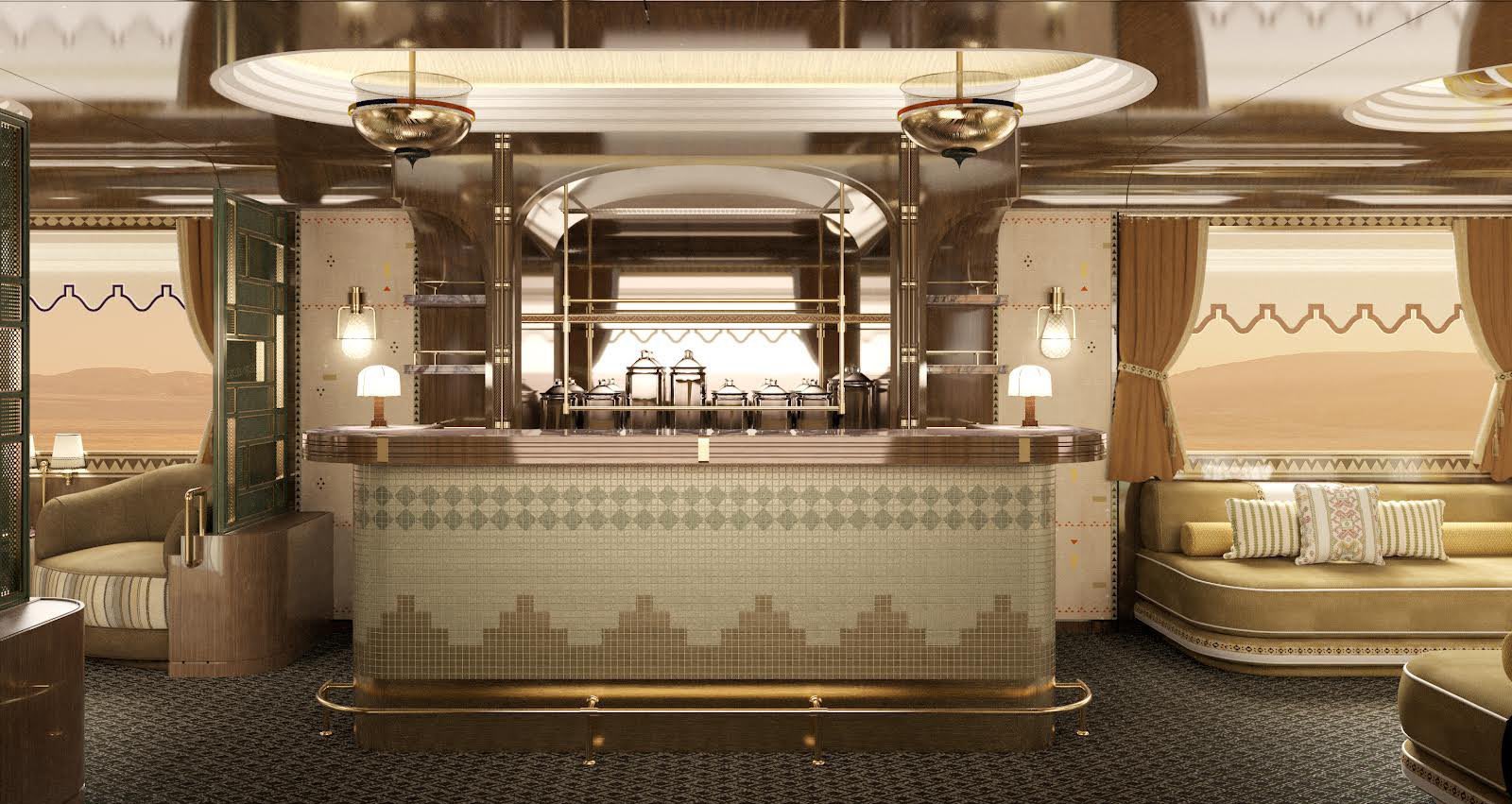 من إيطاليا للسعودية .. قطار حلم الصحراء الفاخر يعيد تعريف السفر داخل المملكة 3