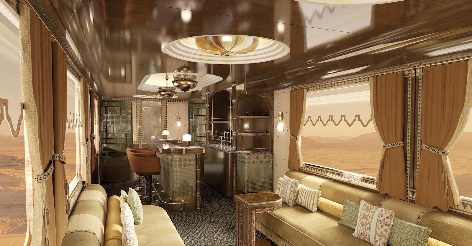 من إيطاليا للسعودية .. قطار حلم الصحراء الفاخر يعيد تعريف السفر داخل المملكة 2