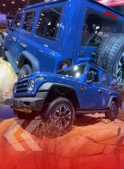 BAW 212 T01.. سيارة صينية مجهزة للبر!