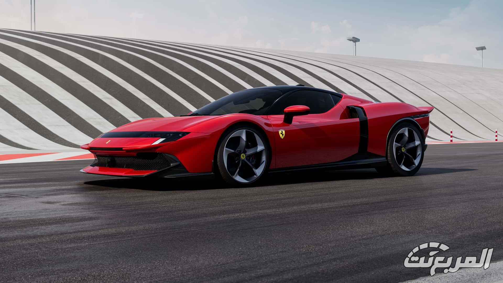 فيراري تعيد إحياء تستاروسا بمحرك V8 هايبرد يتفوق على SF90 1