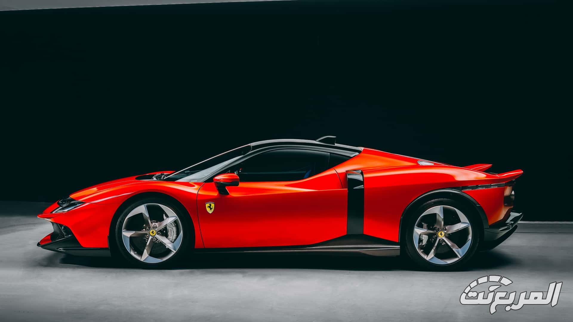 فيراري تعيد إحياء تستاروسا بمحرك V8 هايبرد يتفوق على SF90 9