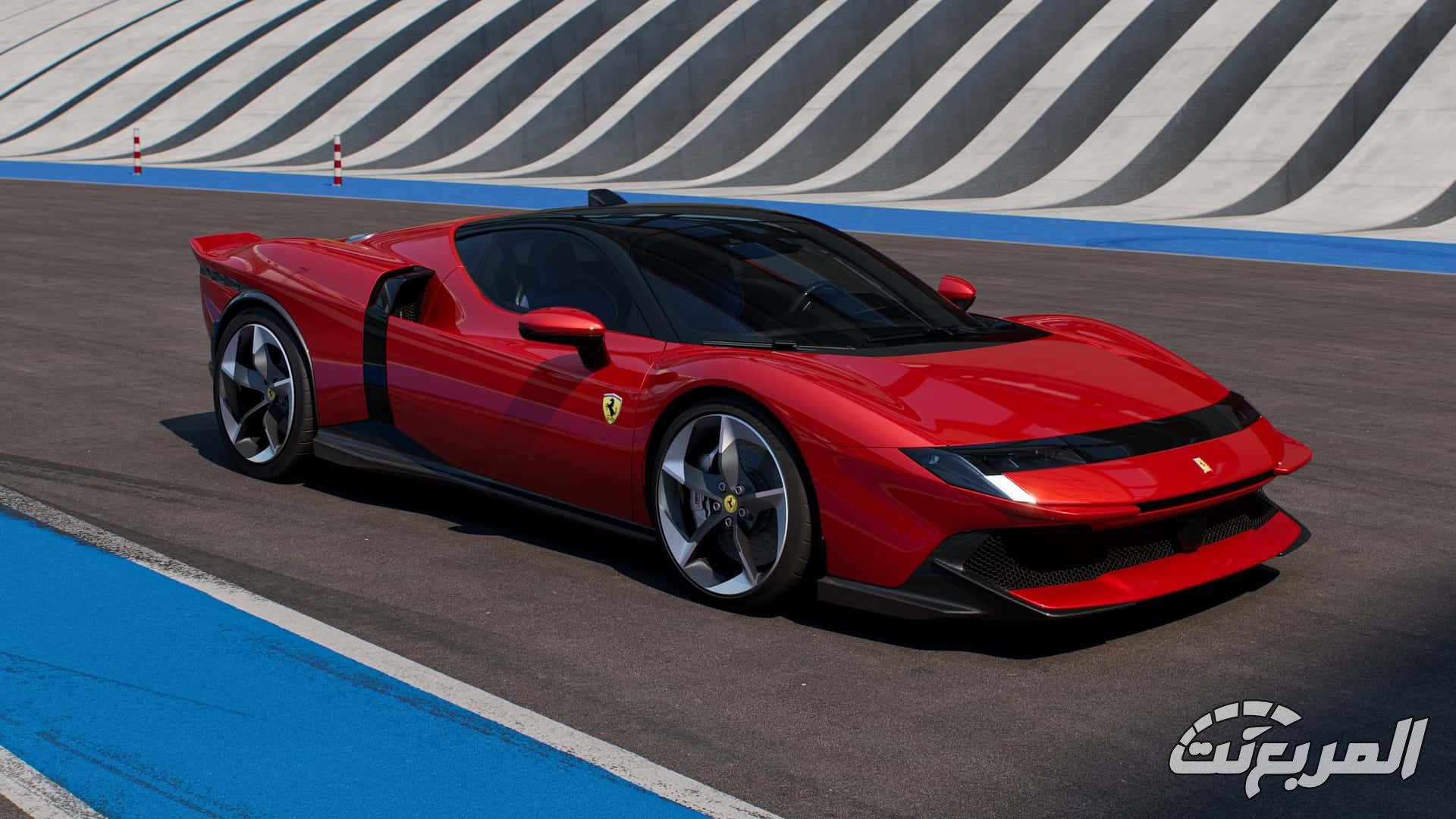 فيراري تعيد إحياء تستاروسا بمحرك V8 هايبرد يتفوق على SF90 10