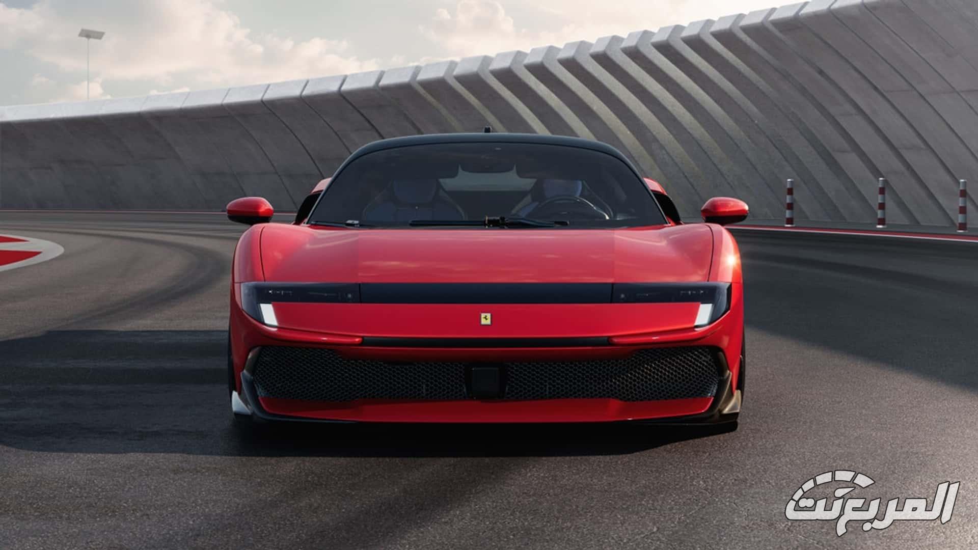 فيراري تعيد إحياء تستاروسا بمحرك V8 هايبرد يتفوق على SF90 12