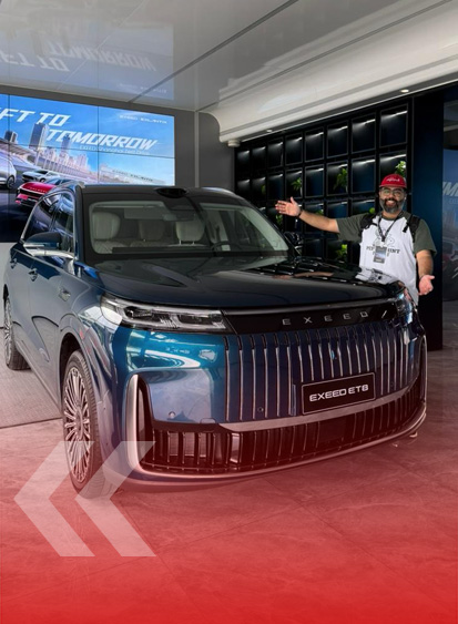 ⁨ لمحة سريعة على مواصفات والتصميم الخارجي لـ إكسيد ET8 من رحلتنا في الصين! 10