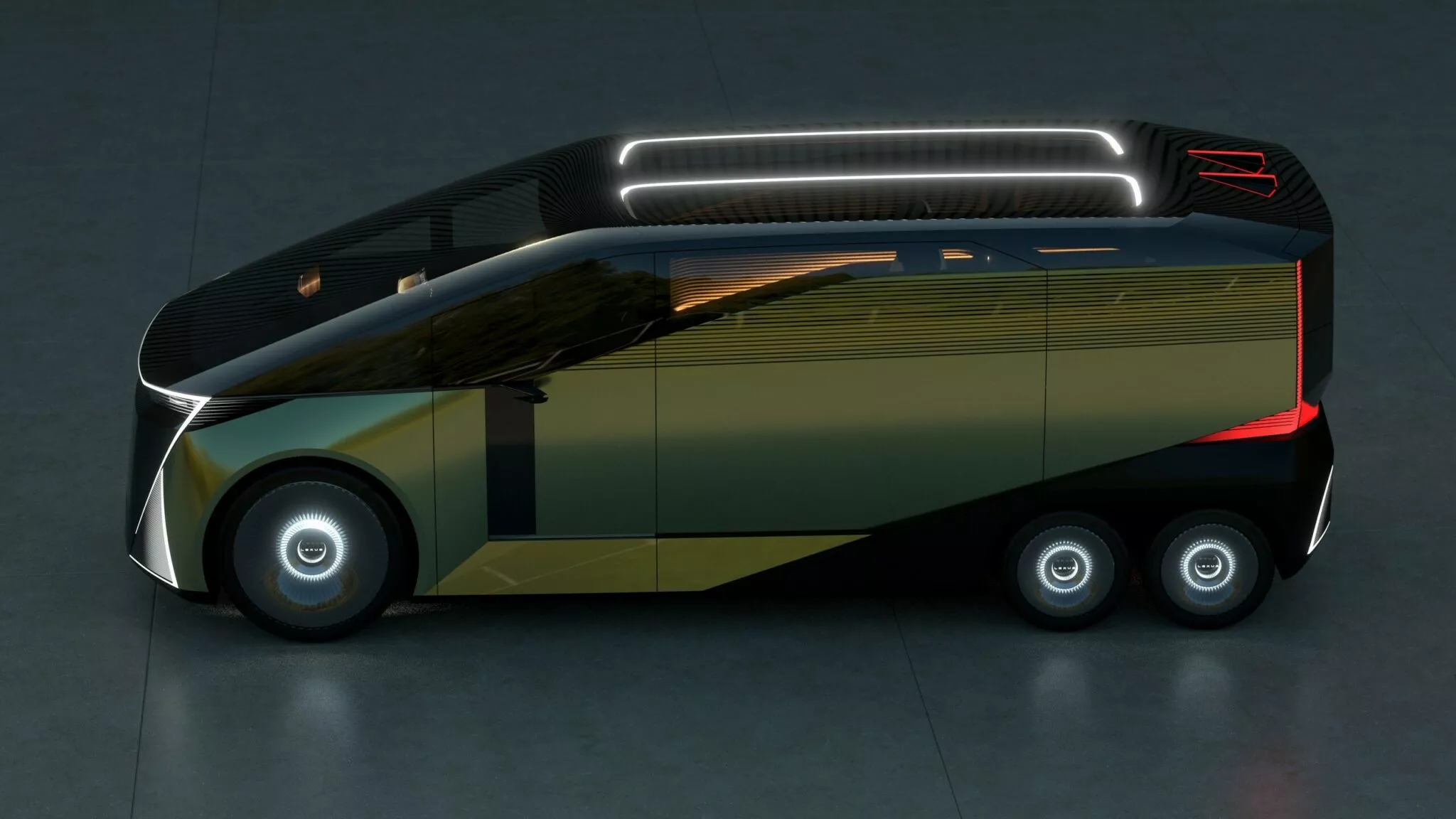 لكزس تدهش الزوار في معرض التنقل الياباني بسيارة فان بست عجلات، وكروس أوفر جريئة، وسيارة بمقعد واحد! 24