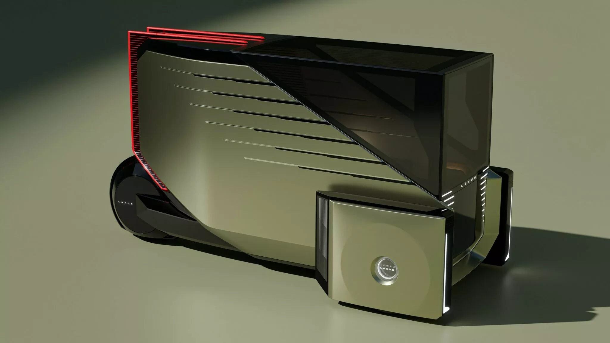 لكزس تدهش الزوار في معرض التنقل الياباني بسيارة فان بست عجلات، وكروس أوفر جريئة، وسيارة بمقعد واحد! 46