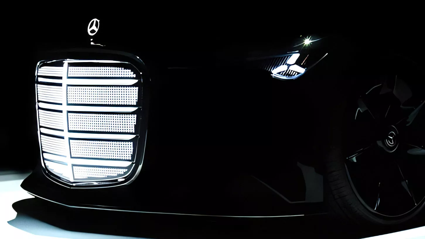 مرسيدس تشوق لكوبيه جديدة كلياً بشبك أمامي عملاق 1