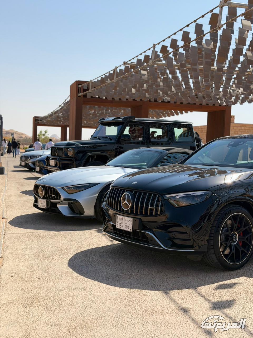 مرسيدس-بنز الجفالي تنظم تجربة قيادة AMG Line في العلا 7