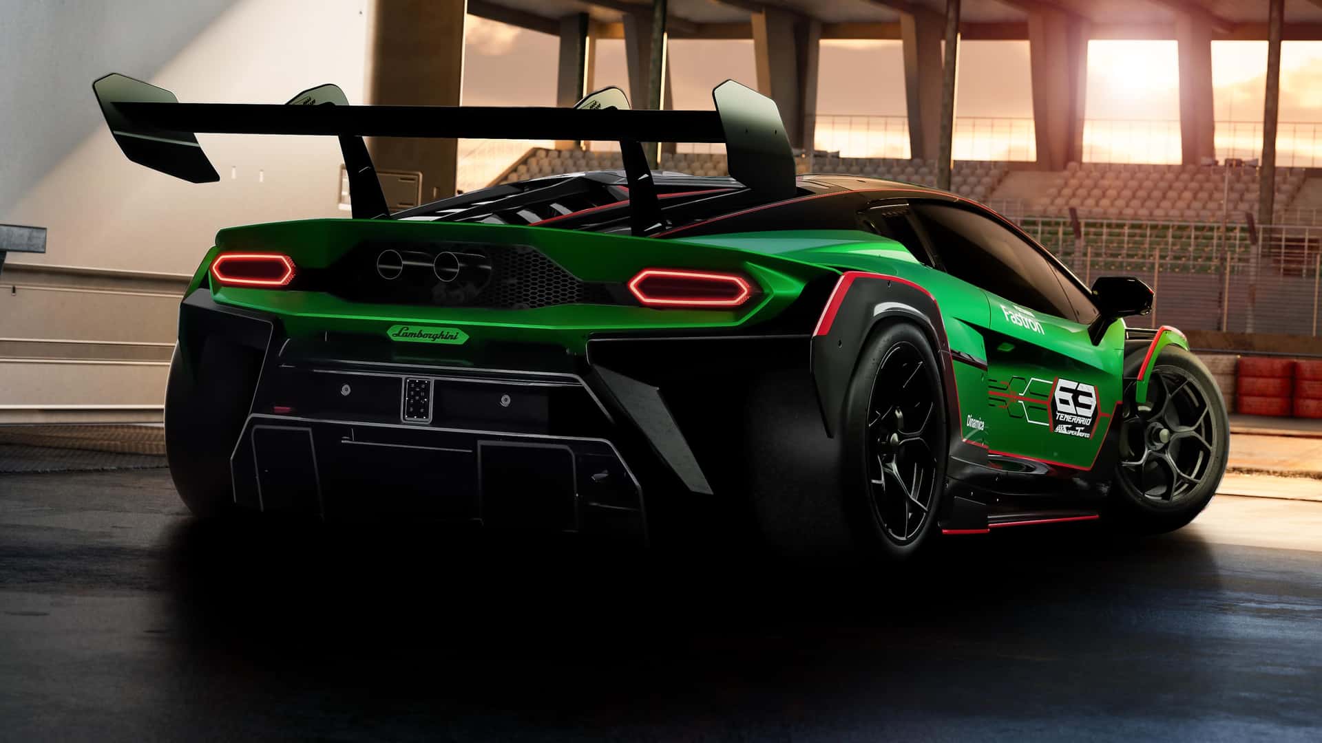 لامبورجيني تشعل الحلبات بالسوبركار الجديدة تيميراريو سوبر تروفيو بمحرك V8 صافي 11