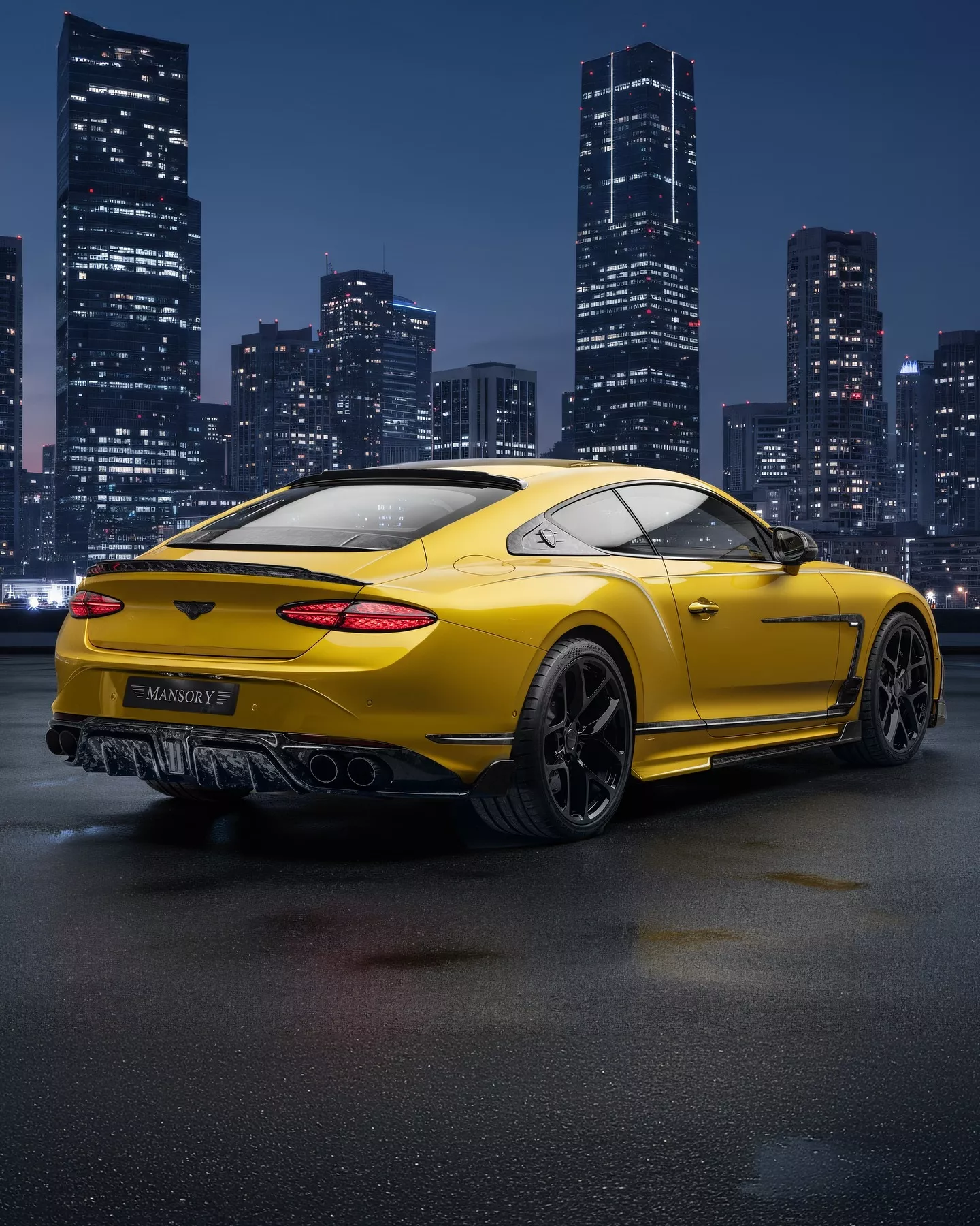 بنتلي كونتيننتال GT تحصل على أغرب إصدار لها من مانسوري بنتلي كونتيننتال GT تحصل على أغرب إصدار لها من مانسوري 1