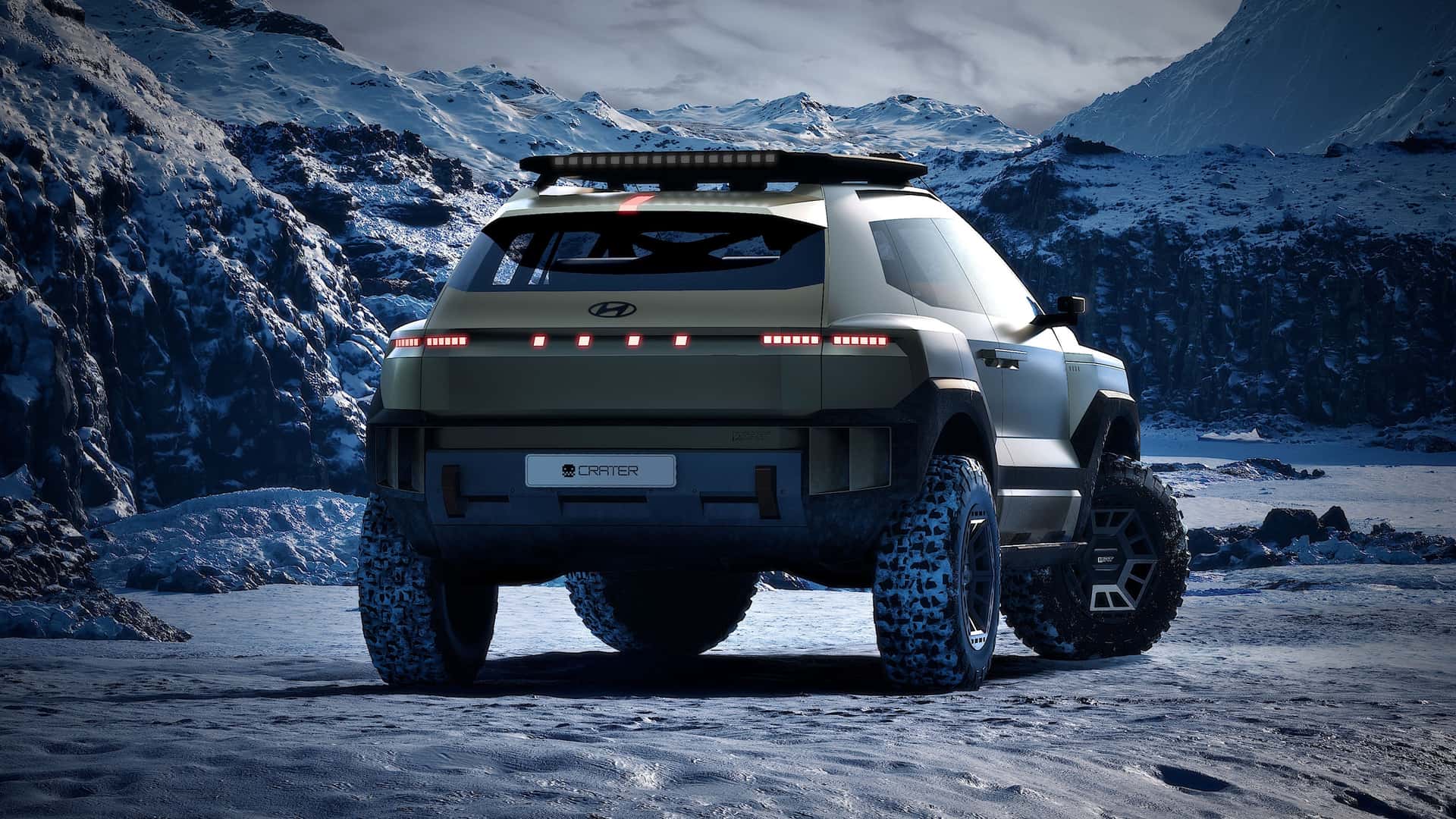 هيونداي تدشن كريتر الاختبارية الجديدة الموجهة للتضاريس الوعرة هيونداي تدشن كريتر الاختبارية الجديدة الموجهة للتضاريس الوعرة 1