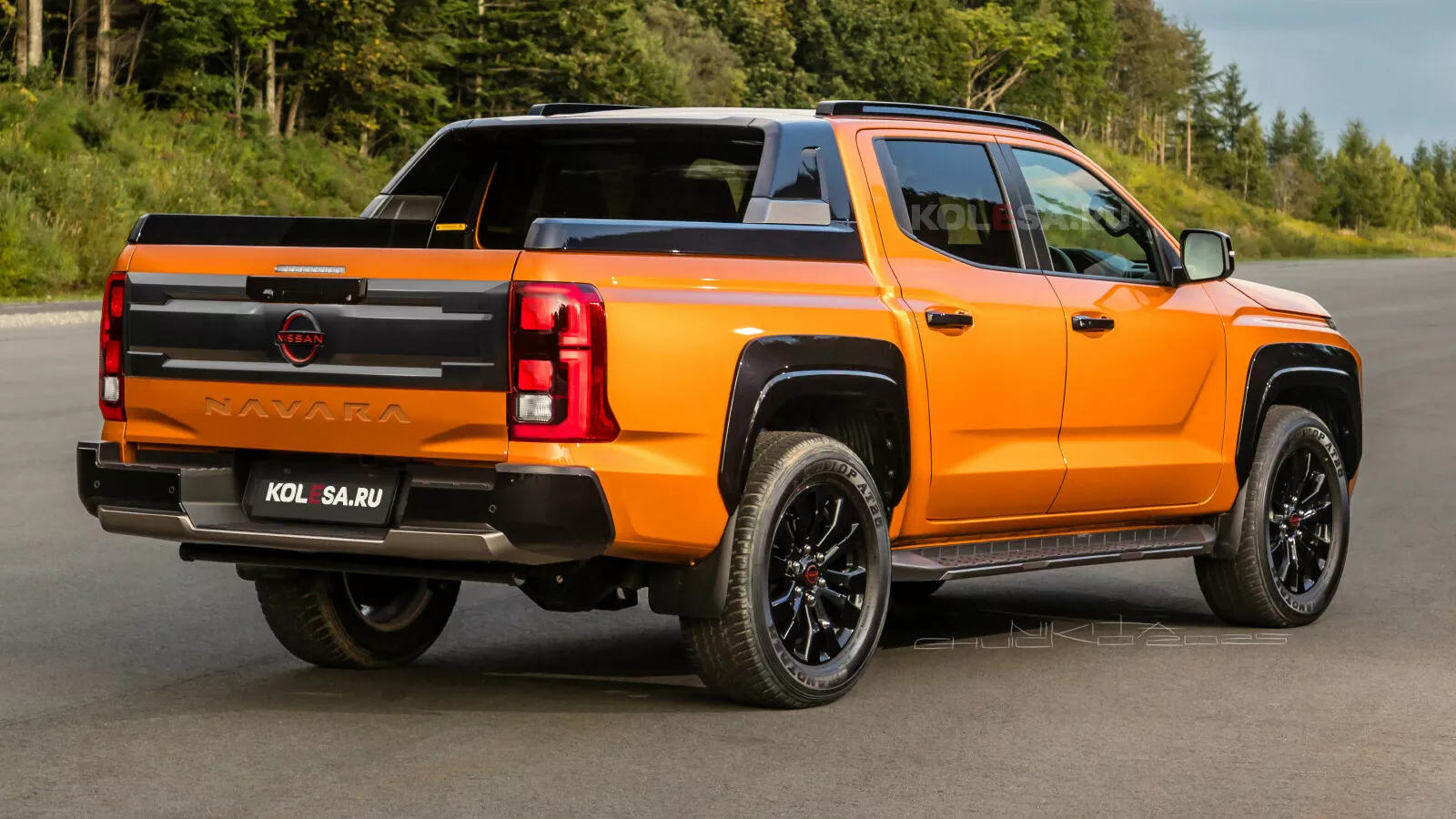 نيسان نافارا 2026 الجديدة كلياً تظهر بالشكل التخيلي نيسان نافارا 2026 الجديدة كلياً تظهر بالشكل التخيلي 1