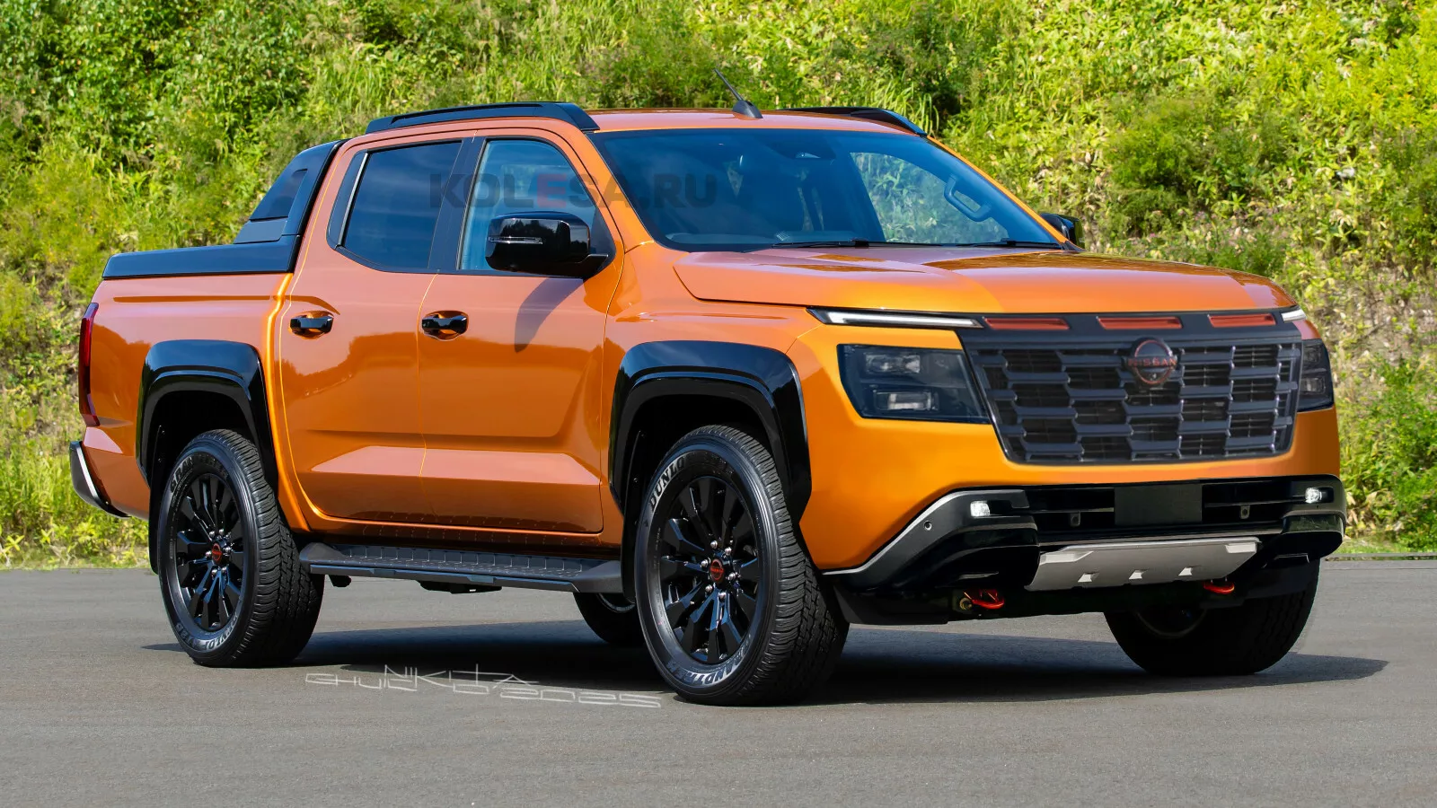 نيسان نافارا 2026 الجديدة كلياً تظهر بالشكل التخيلي