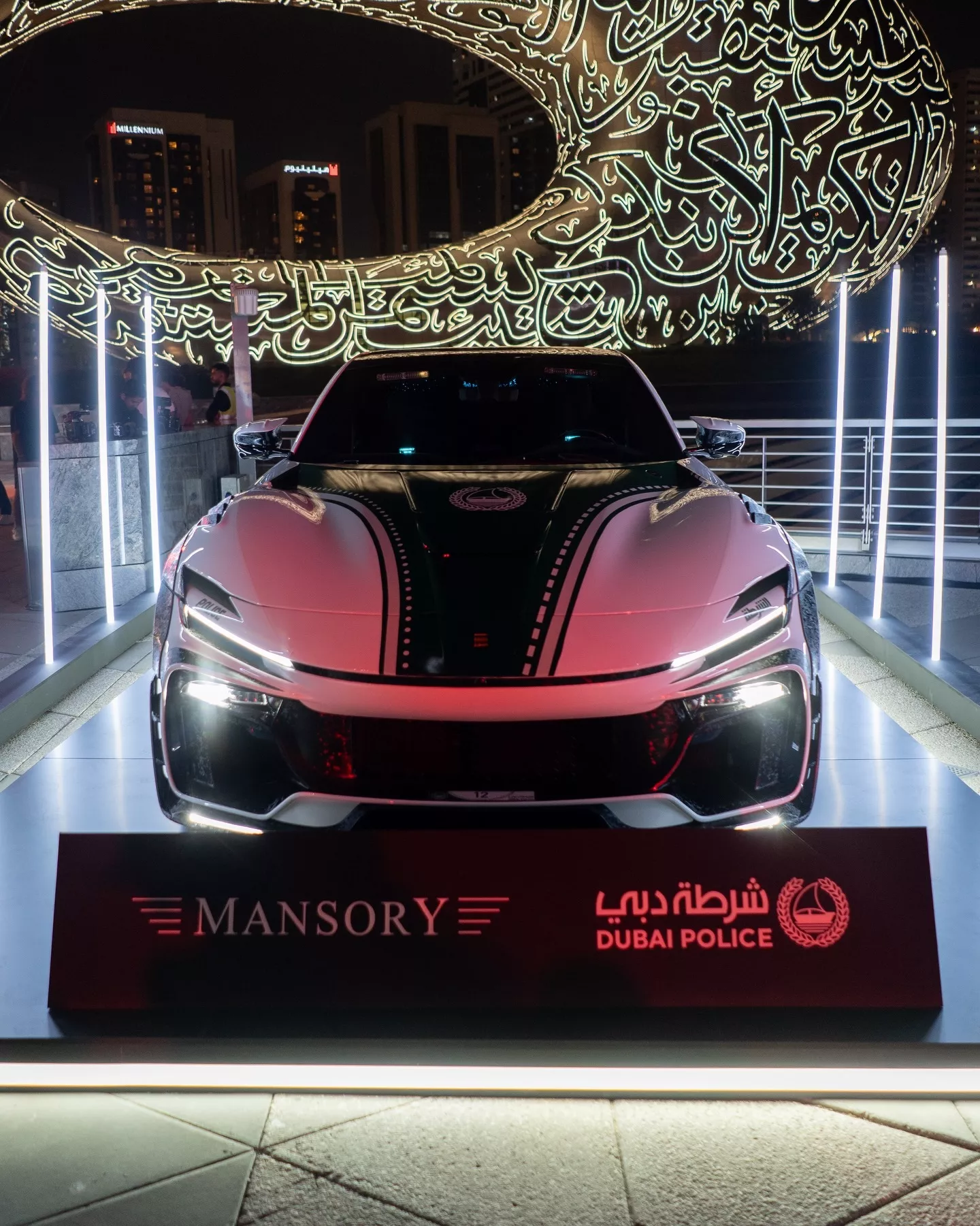 فيراري بوروسانجوي معدلة تنضم لأسطول شرطة دبي! 1