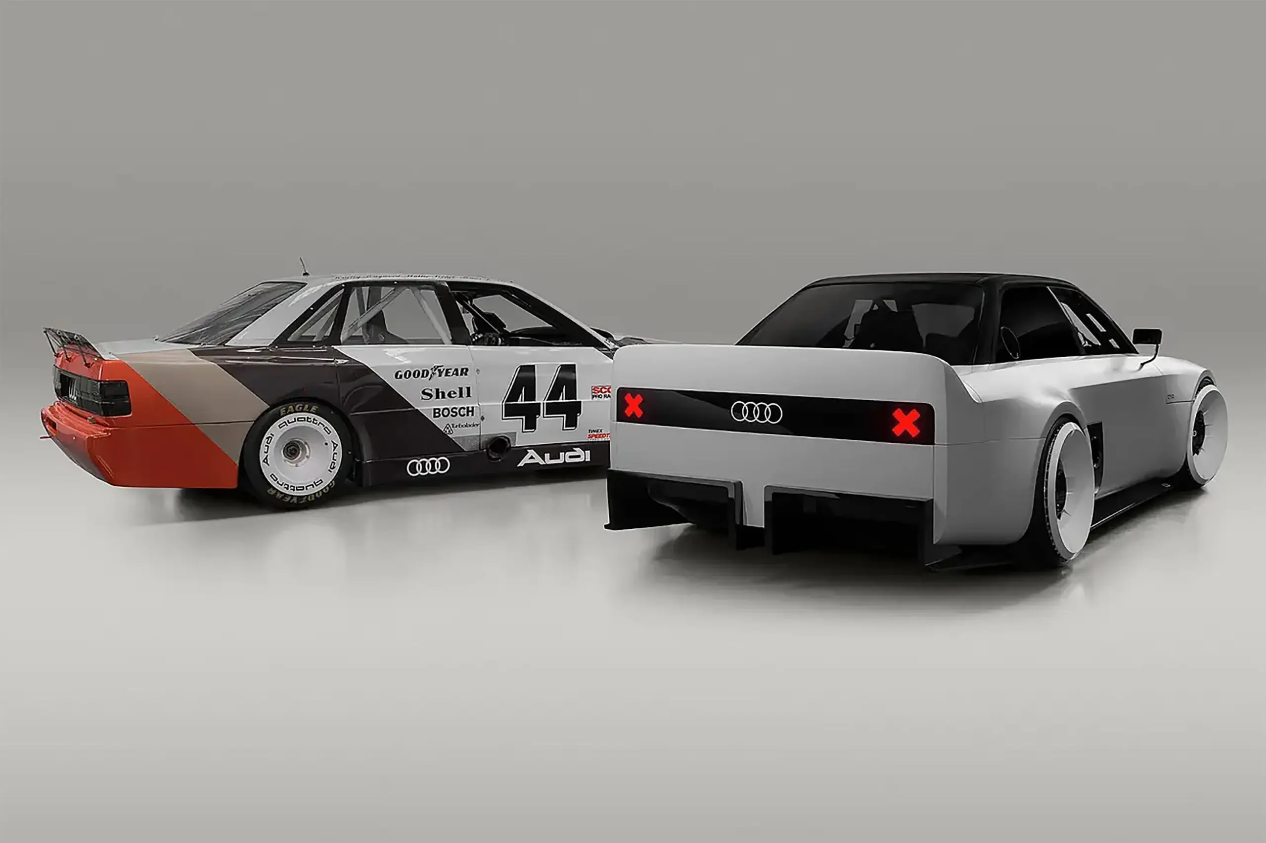 اودي تكشف عن GT50 الاختبارية الجديدة للاحتفال بنصف قرن من محركات الـ 5 سلندر 5