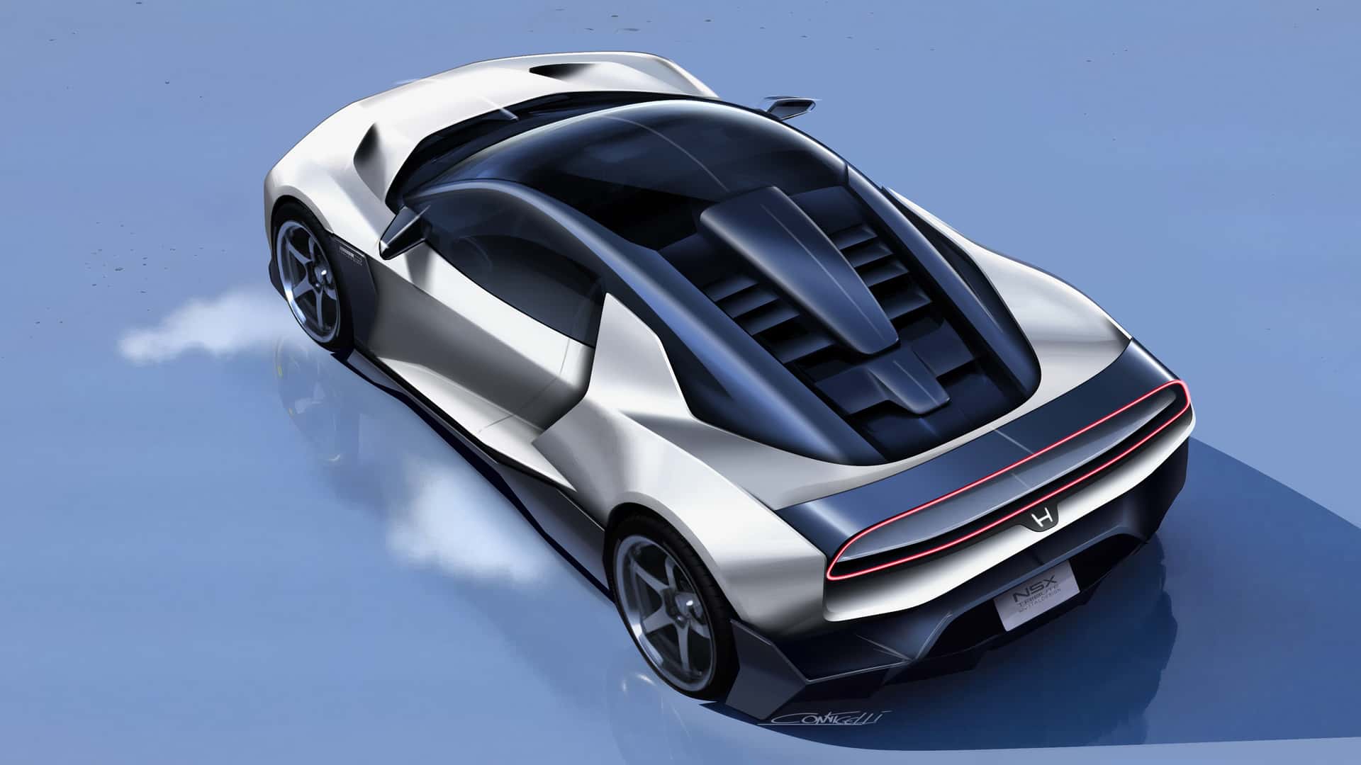 هوندا NSX تعود للحياة في إصدار عصري جديد بلمسات كلاسيكية بديعة 5