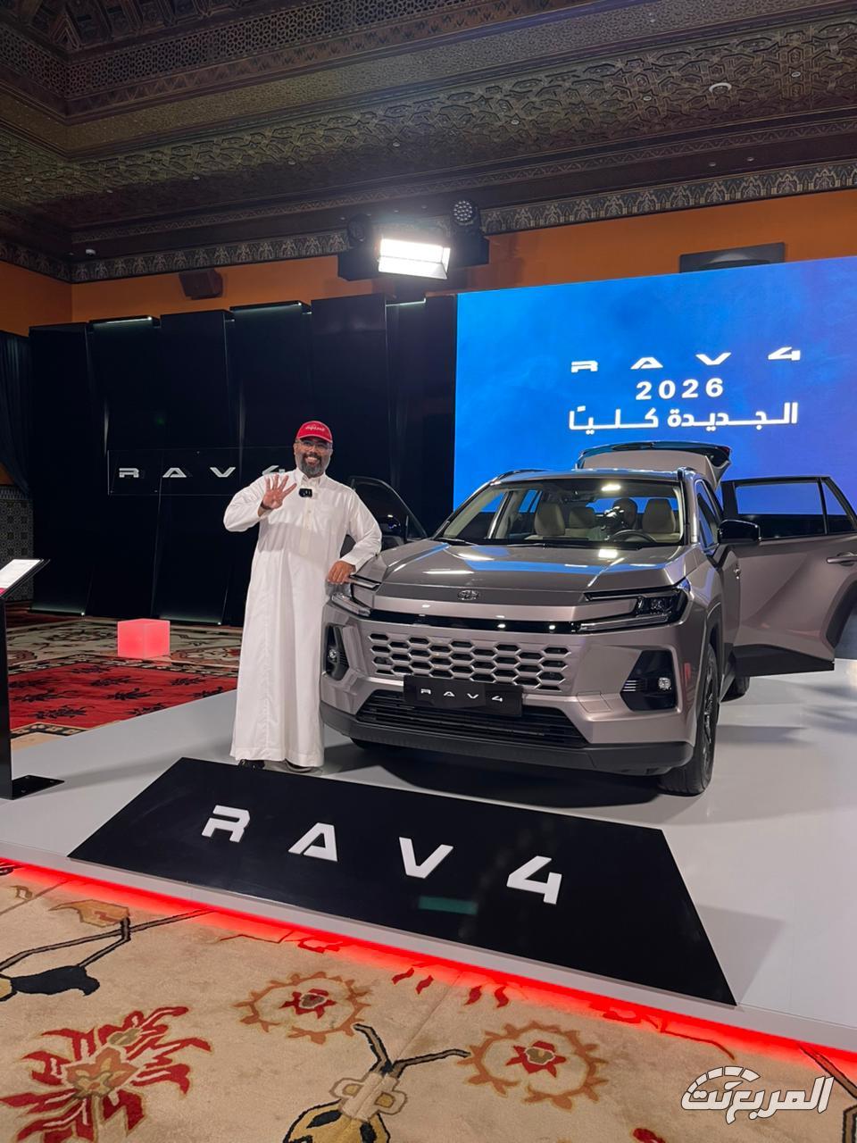 5 نقاط تضع تويوتا راف 4 2026 في مقدمة خيارات الـSUV تدشين تويوتا راف 4 2026 23