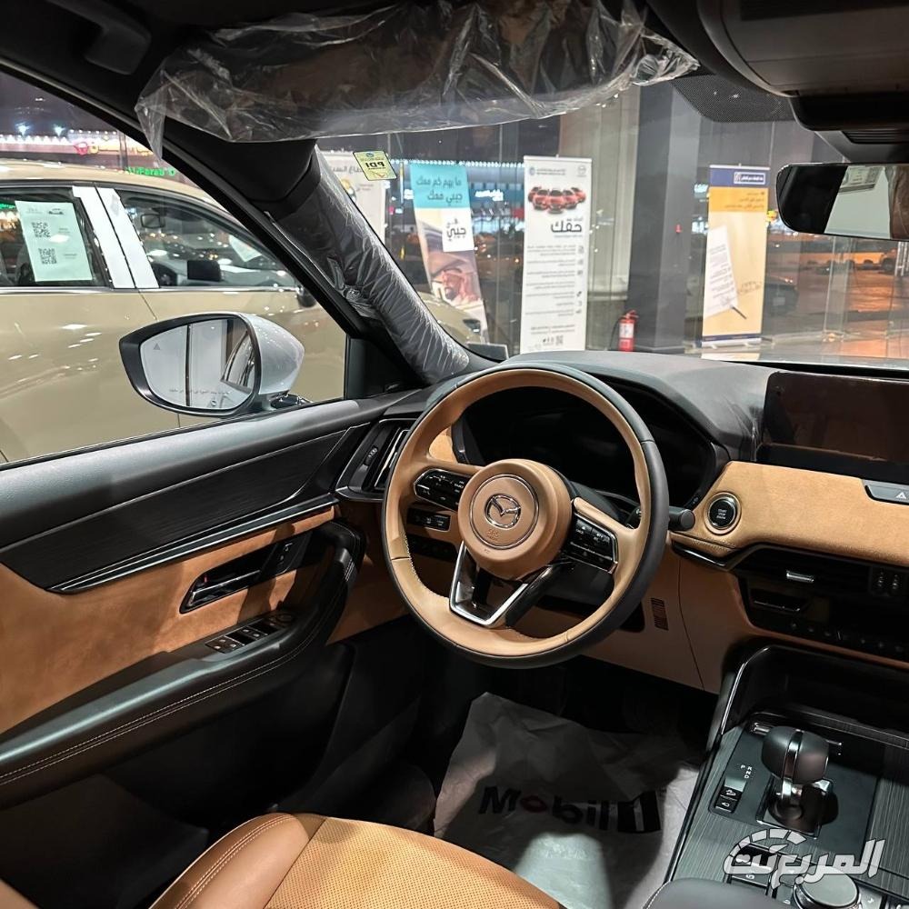مميزات مازدا CX-90 2026: فخامة عائلية بأداء قوي وتقنيات متطورة مميزات مازدا CX-90 2026 14