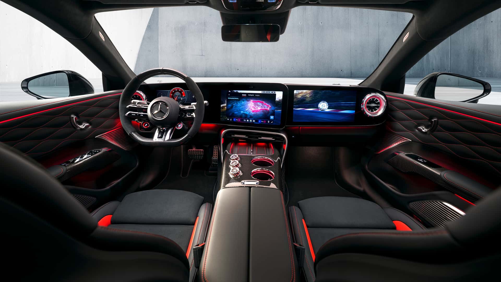 مرسيدس AMG تكشف مقصورة GT الكهربائية الخارقة بقوة تتجاوز 1,300 حصان مرسيدس AMG تكشف مقصورة GT الكهربائية الخارقة بقوة تتجاوز 1,300 حصان 9