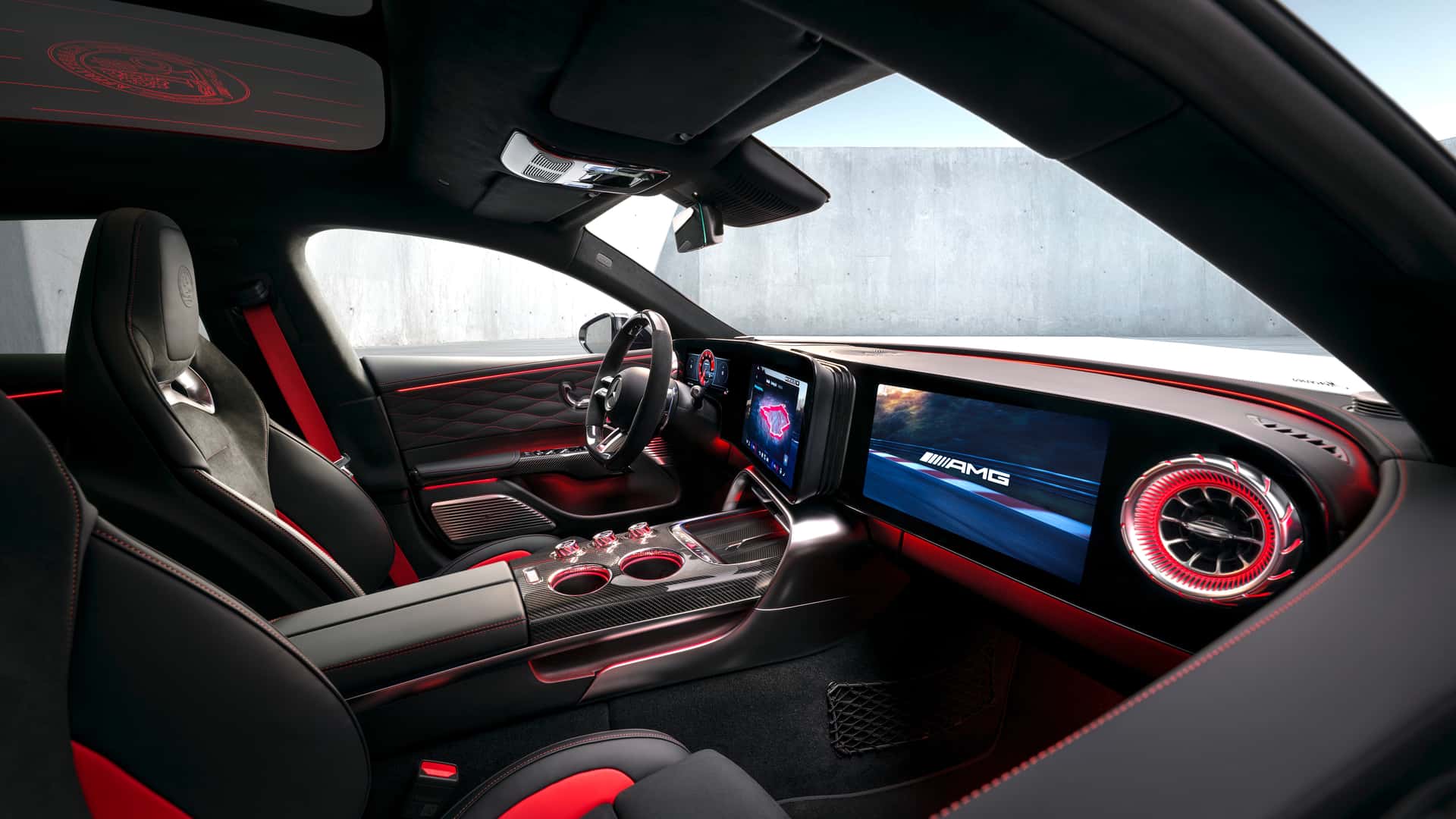 مرسيدس AMG تكشف مقصورة GT الكهربائية الخارقة بقوة تتجاوز 1,300 حصان مرسيدس AMG تكشف مقصورة GT الكهربائية الخارقة بقوة تتجاوز 1,300 حصان 10