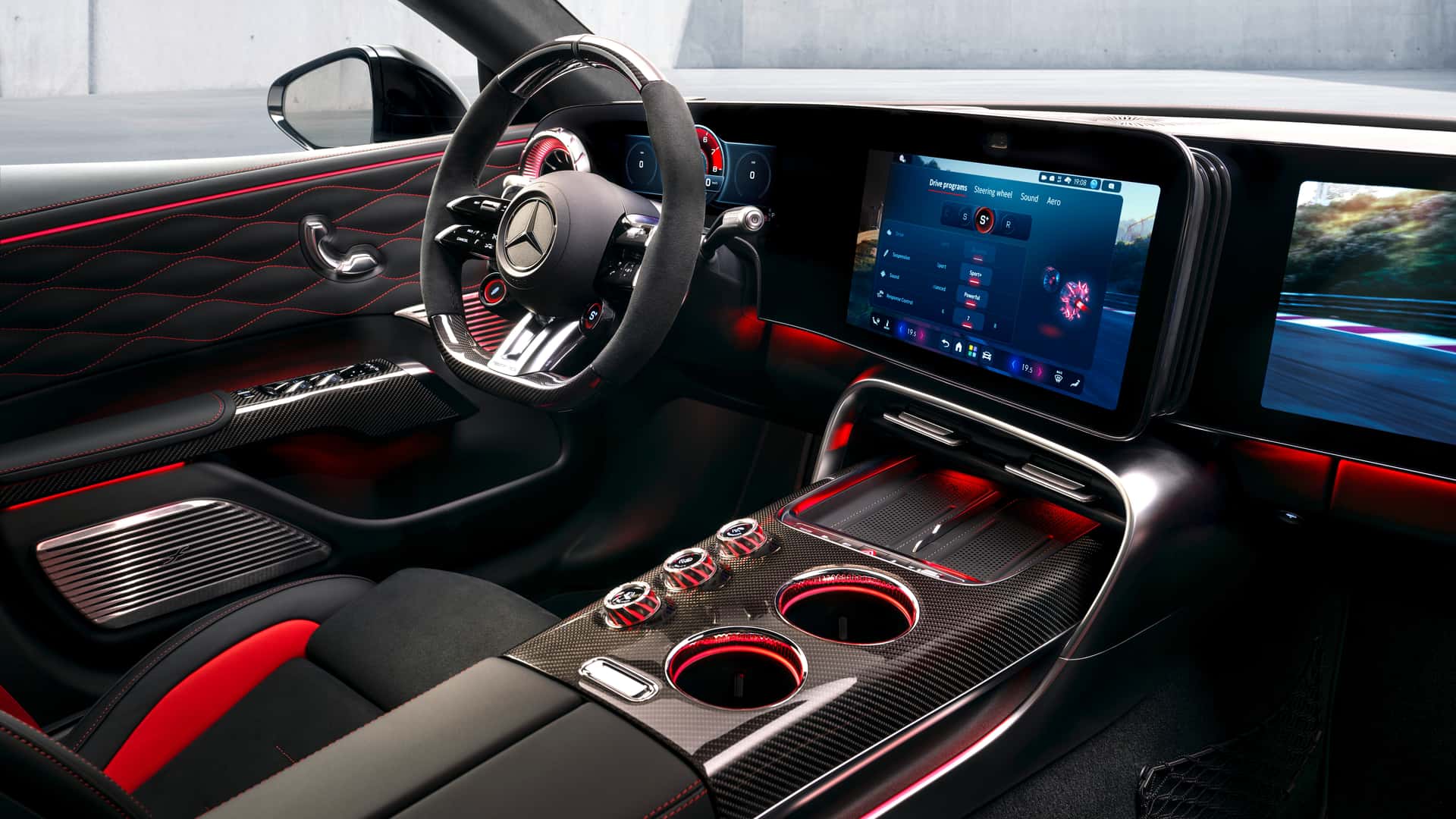 مرسيدس AMG تكشف مقصورة GT الكهربائية الخارقة بقوة تتجاوز 1,300 حصان مرسيدس AMG تكشف مقصورة GT الكهربائية الخارقة بقوة تتجاوز 1,300 حصان 1