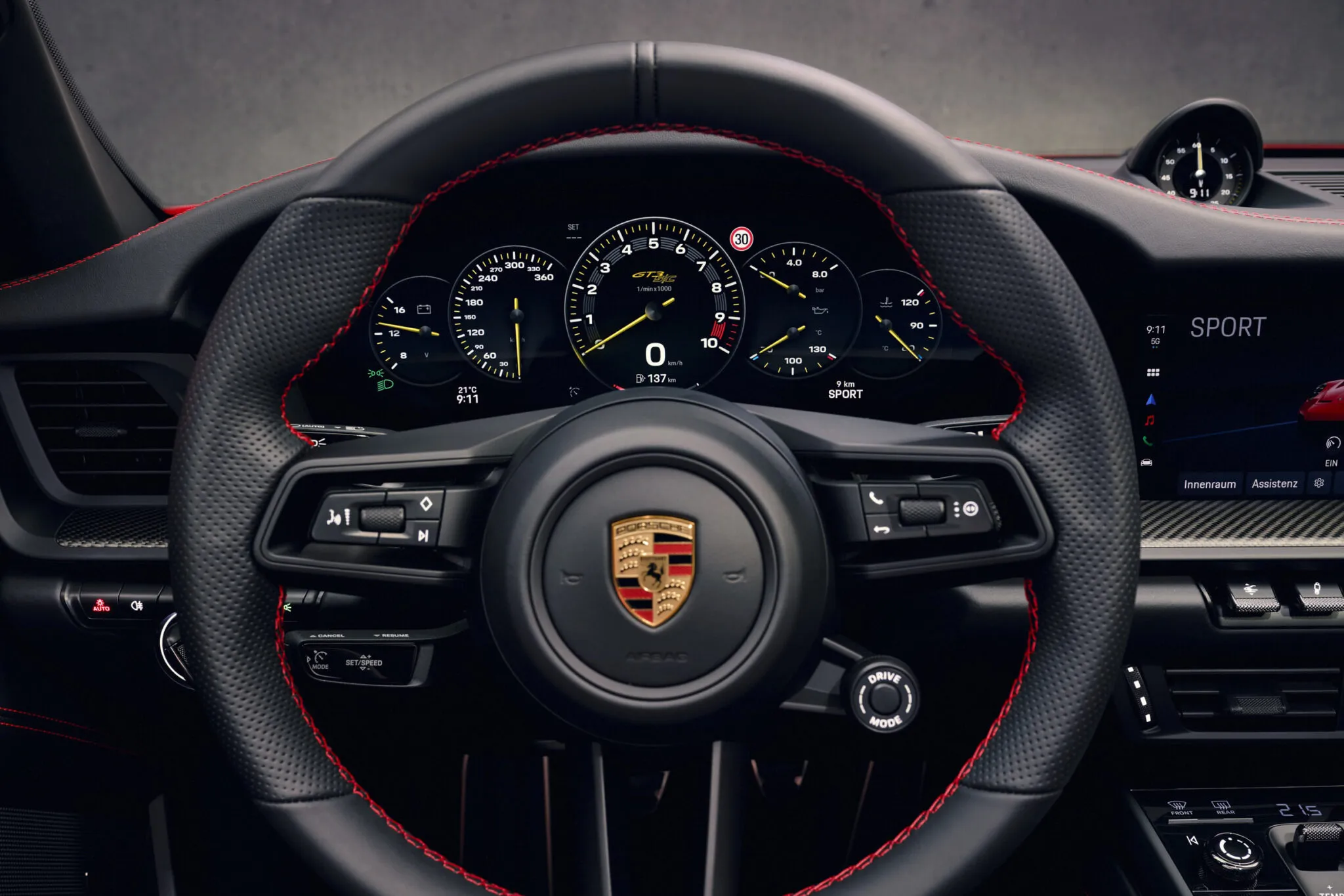 بورش 911 GT3 S/C موديل 2027 هي أول GT3 بسقف مكشوف وناقل يدوي حصري! 5