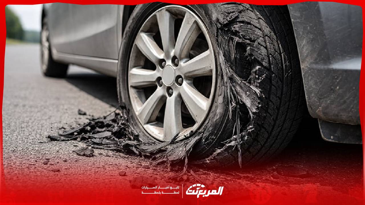كيف تتصرف عند انفجار إطار السيارة أثناء القيادة؟