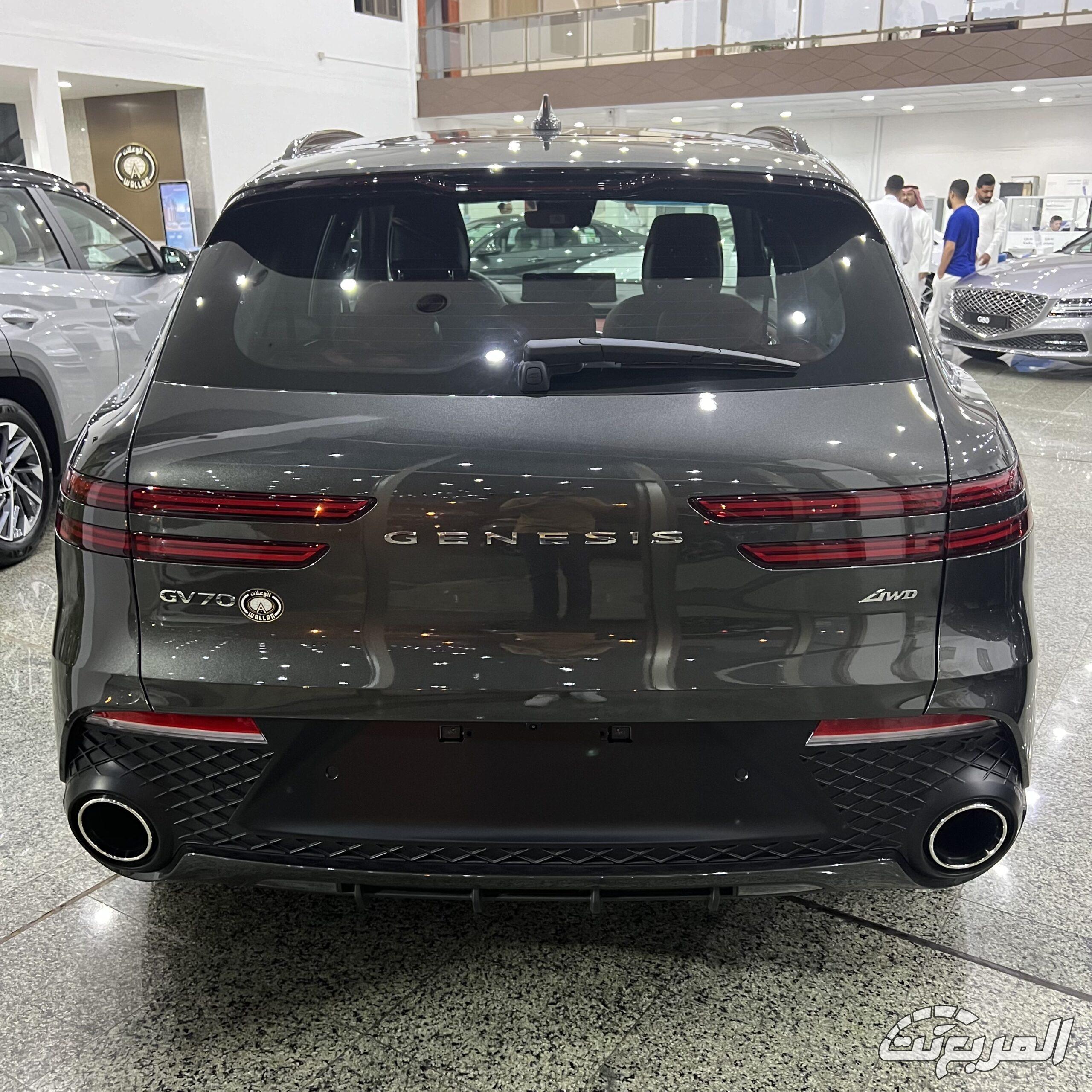 جينيسيس GV70 2026 الوعلان: SUV فاخرة بتقنيات متقدمة وأداء قوي في السعودية جينيسيس GV70 2026 الوعلان 36