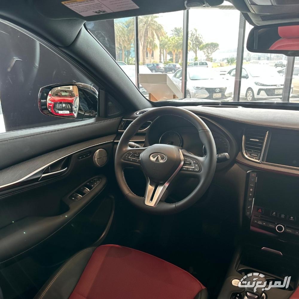 مواصفات انفينيتي QX55 2026: كوبيه فاخرة بتصميم جريء وتقنيات حديثة مواصفات انفينيتي QX55 2026 13