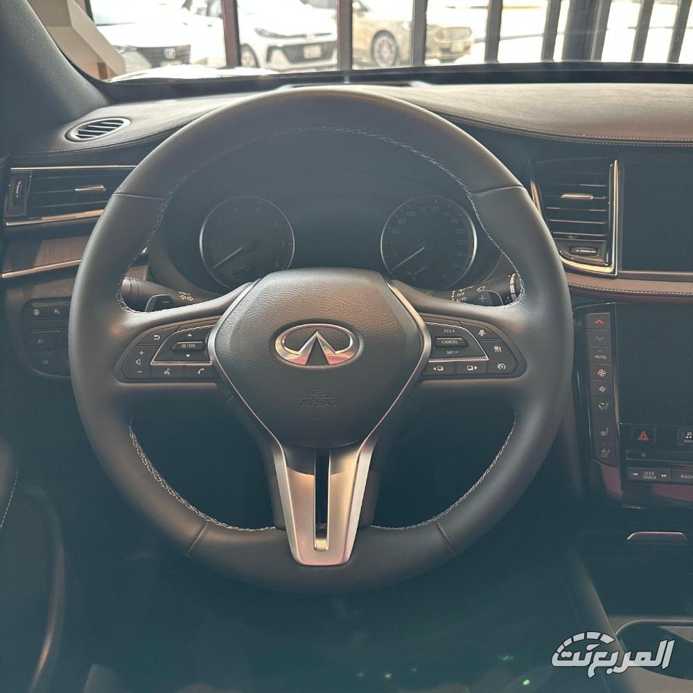 مواصفات انفينيتي QX55 2026: كوبيه فاخرة بتصميم جريء وتقنيات حديثة مواصفات انفينيتي QX55 2026 14