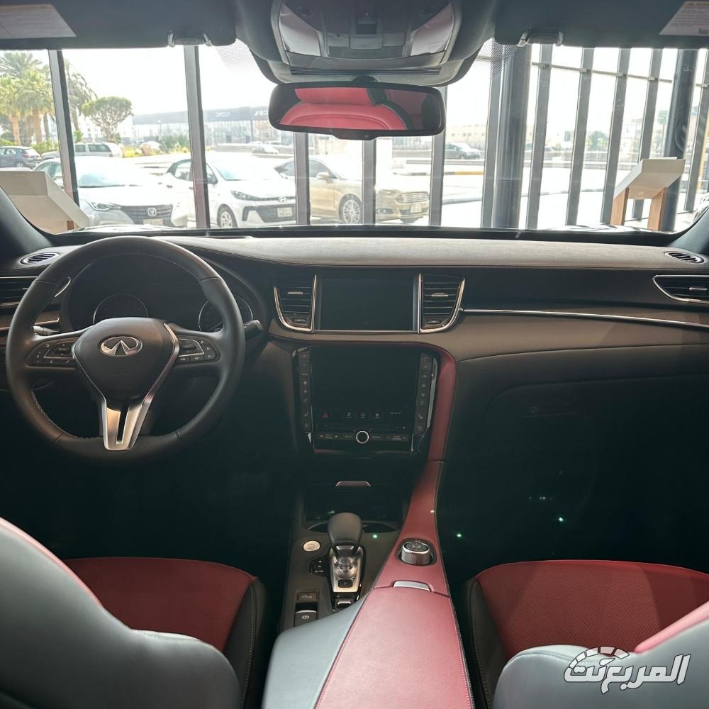 مواصفات انفينيتي QX55 2026: كوبيه فاخرة بتصميم جريء وتقنيات حديثة مواصفات انفينيتي QX55 2026 5