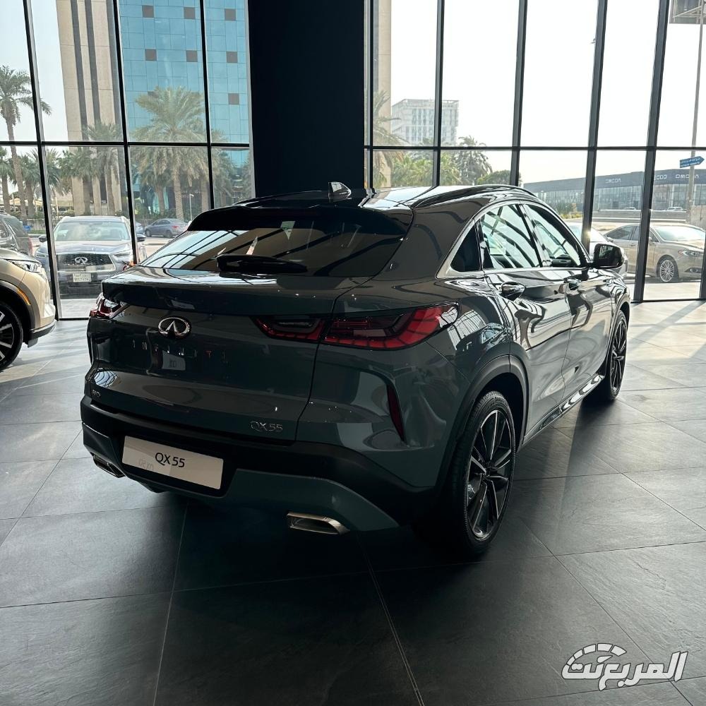 مواصفات انفينيتي QX55 2026: كوبيه فاخرة بتصميم جريء وتقنيات حديثة مواصفات انفينيتي QX55 2026 8